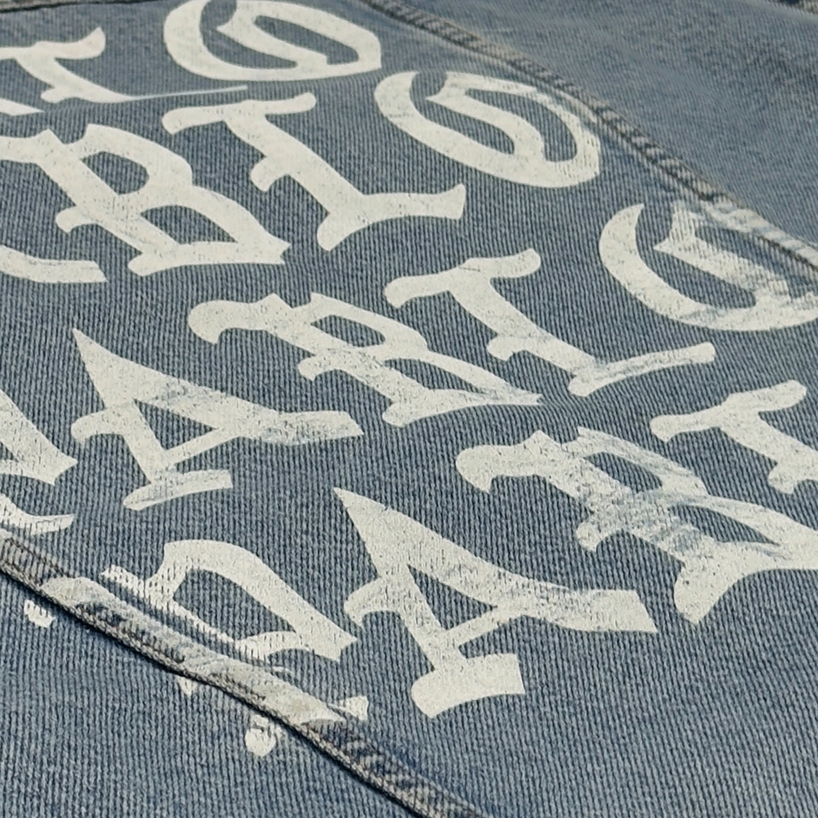 The Life of Pablo 2016 Vintage Levi's Denim Flannel Lined Pablo Jacket