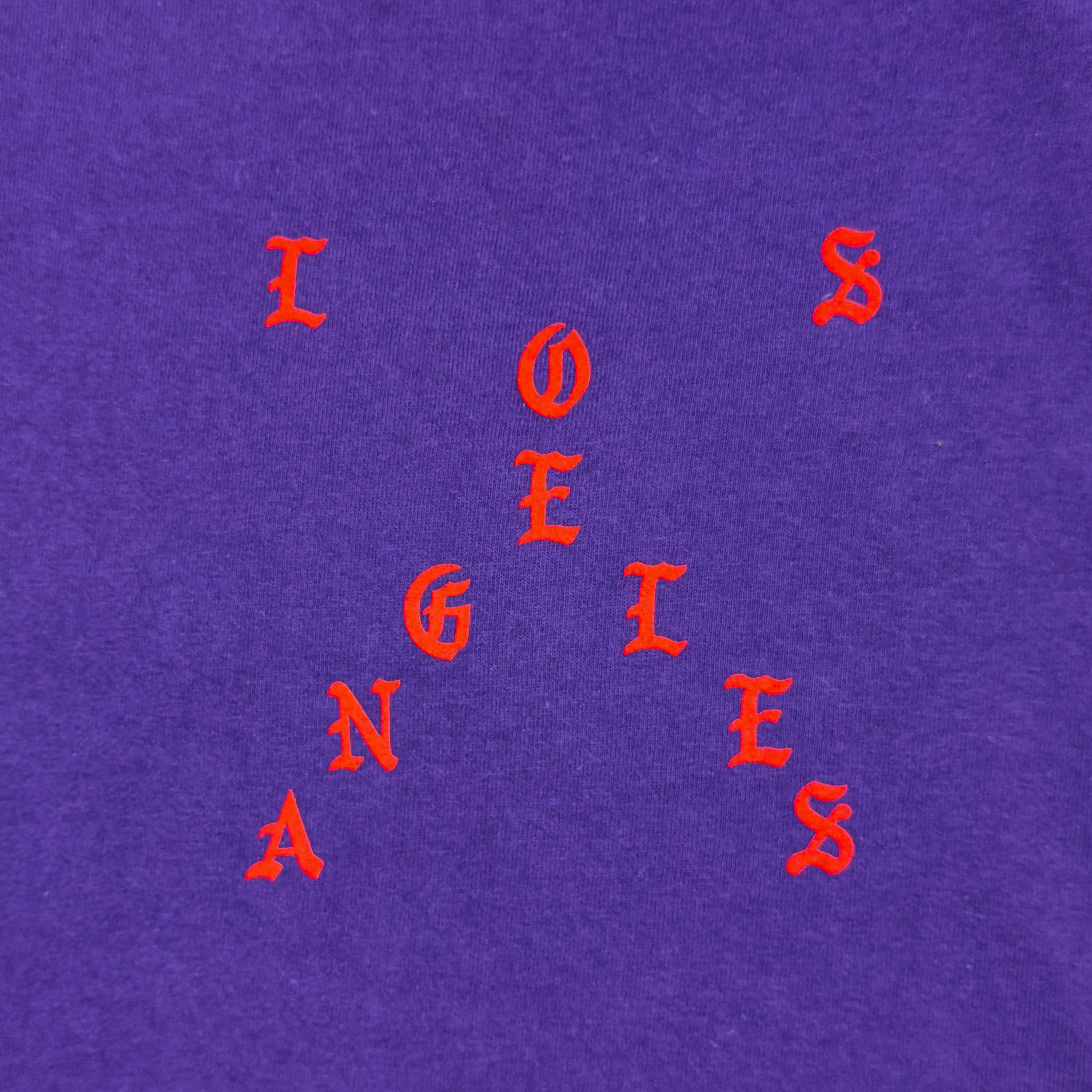 The Life of Pablo 2016 Los Angeles ‘I Feel Like Pablo’ Tee In Purple