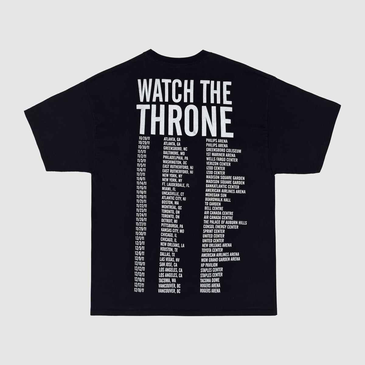 Watch The Throne 2012 Ye/Tiger Portrait Tee
