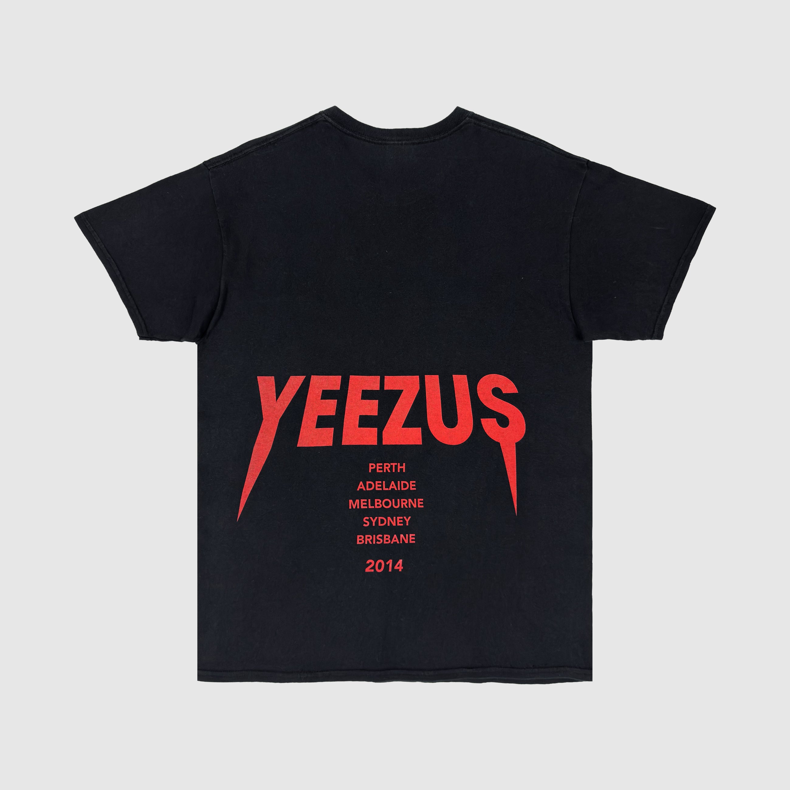 Yeezus Australian Tour 2014 Flying Reaper Tee By Wes Lang