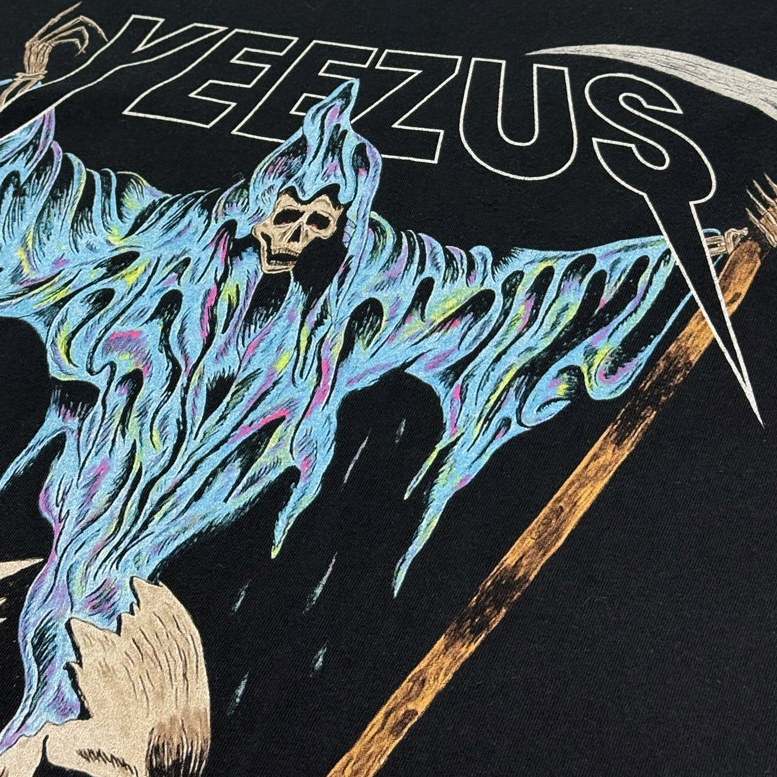 Yeezus Australian Tour 2014 Flying Reaper Tee By Wes Lang