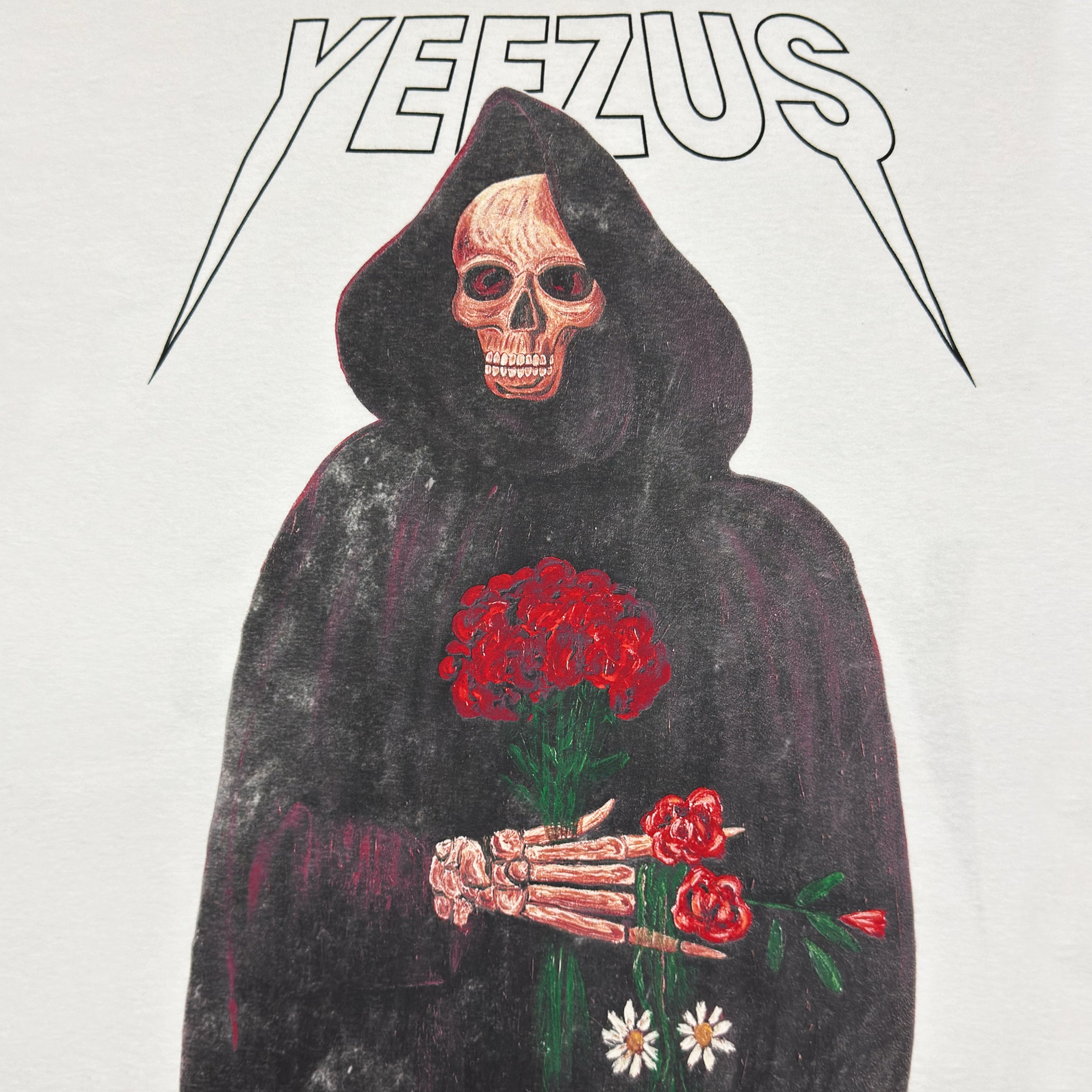 Yeezus Australian Tour 2014 Reaper Tee By Wes Lang