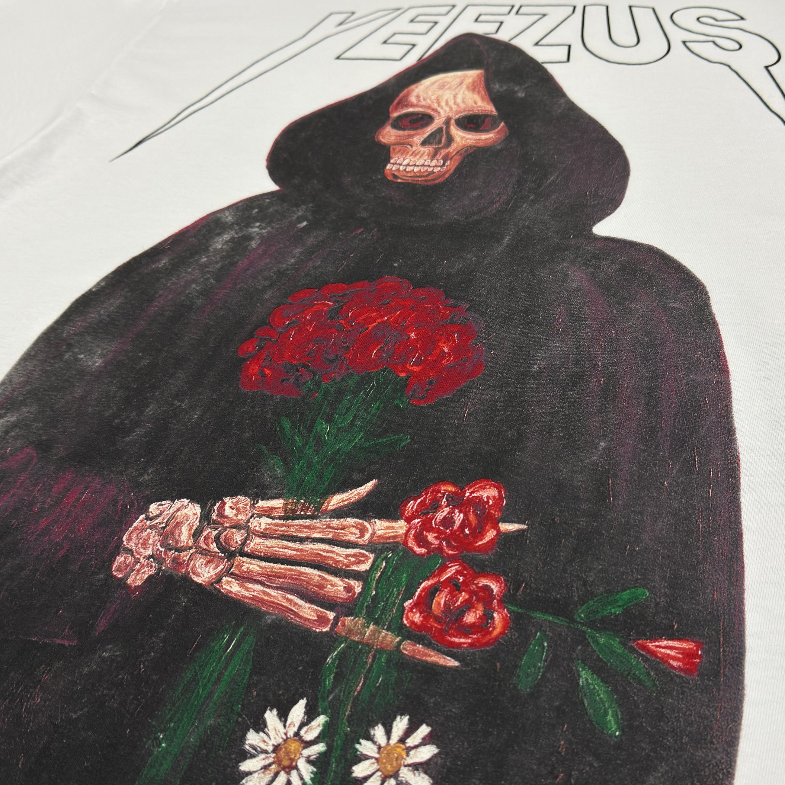 Yeezus Australian Tour 2014 Reaper Tee By Wes Lang
