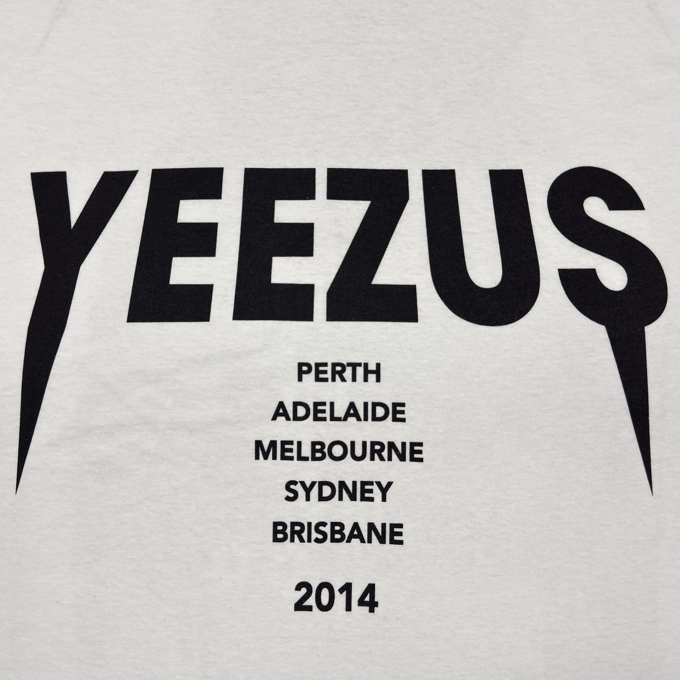 Yeezus Australian Tour 2014 Reaper Tee By Wes Lang