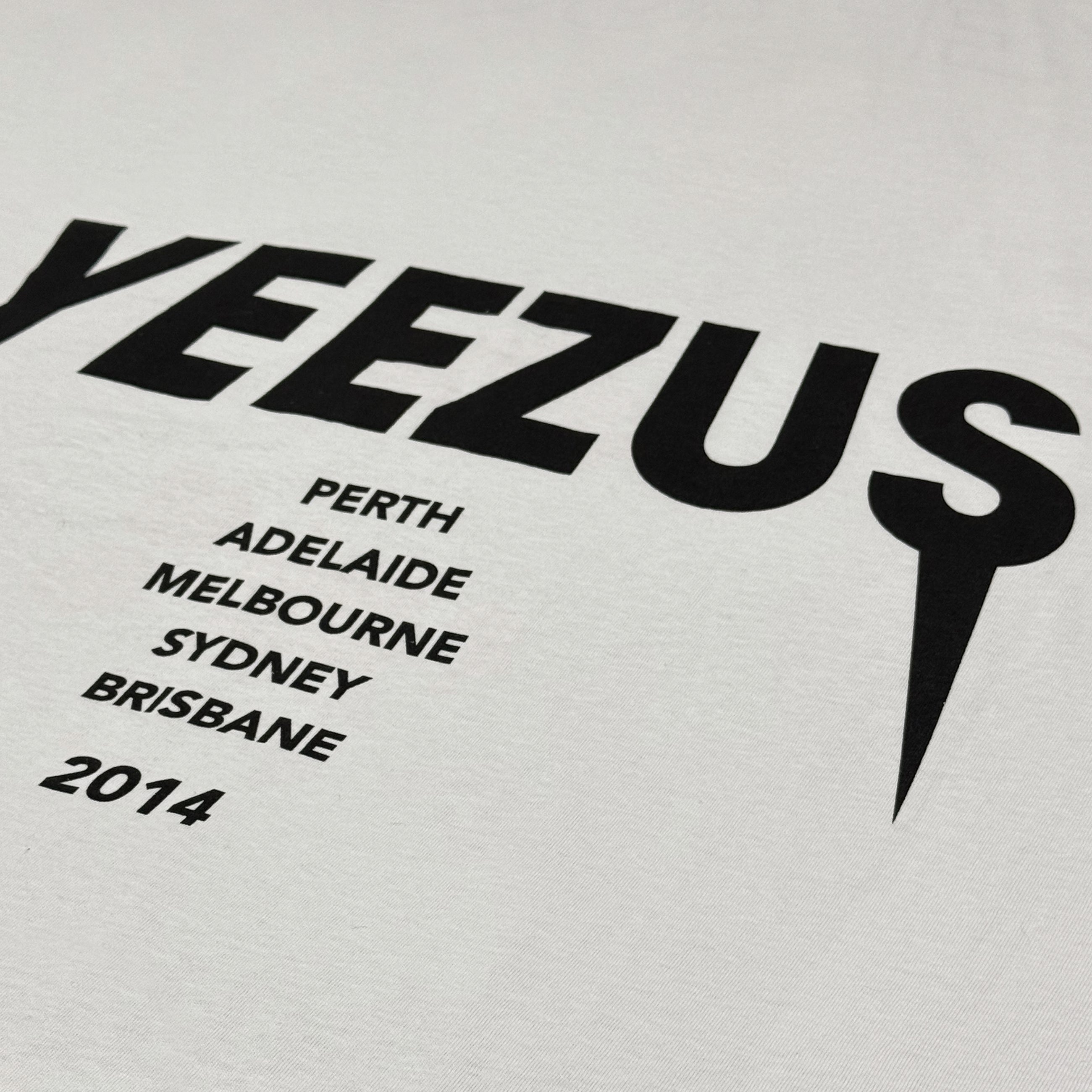Yeezus Australian Tour 2014 Reaper Tee By Wes Lang