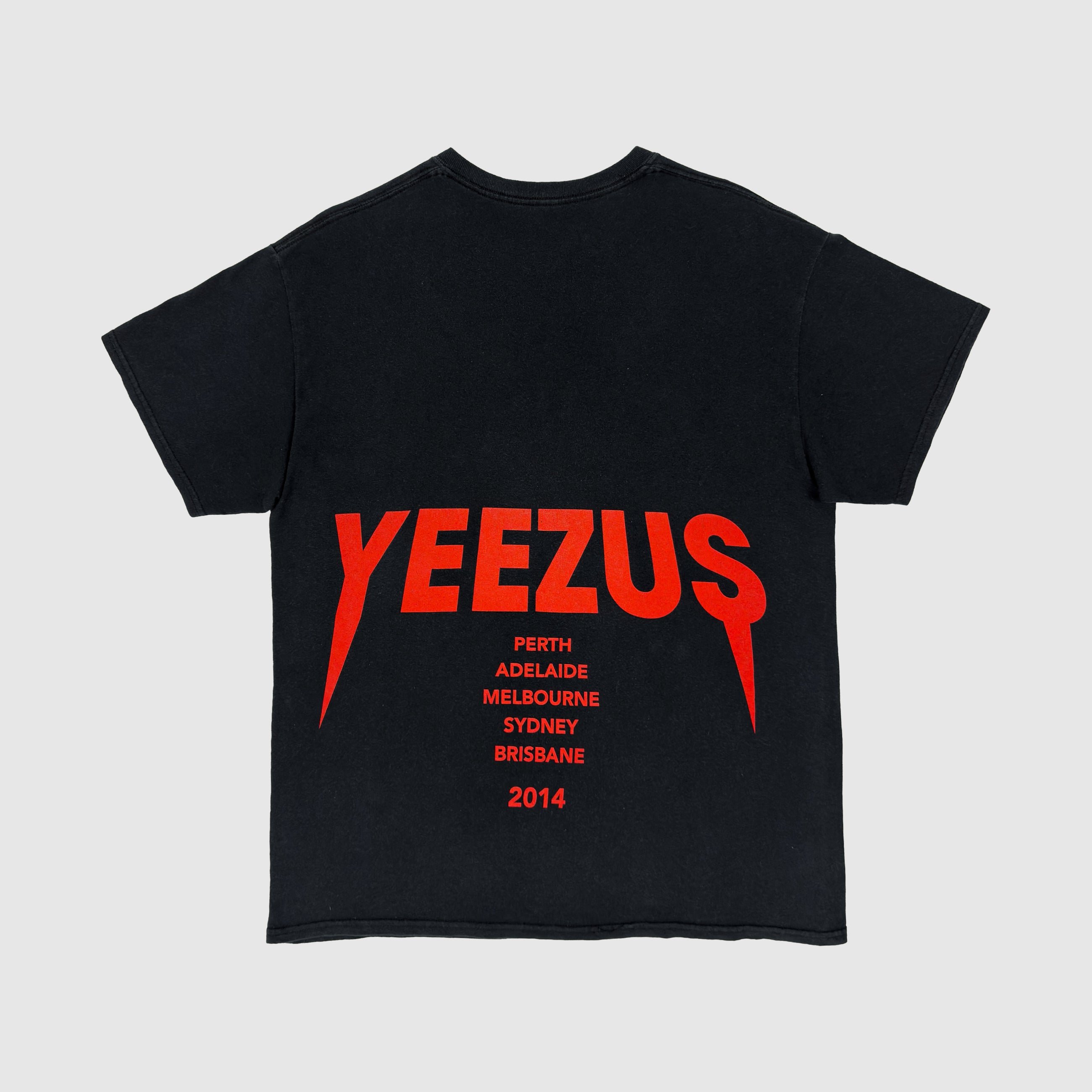 Yeezus Tour 2014 Australian Native Skull Tee By Wes Lang