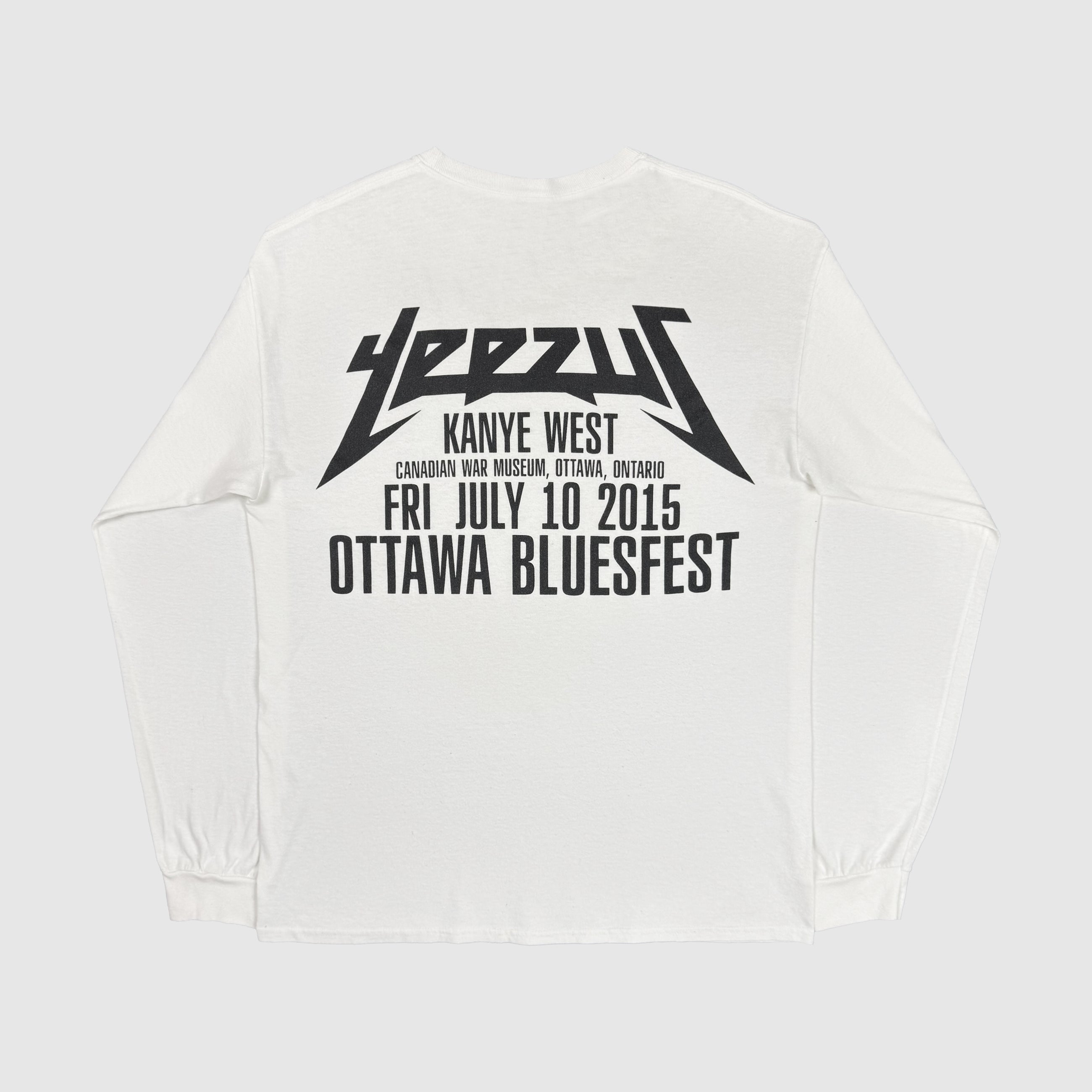 Yeezus Tour 2015 Festival Logo Long Sleeve