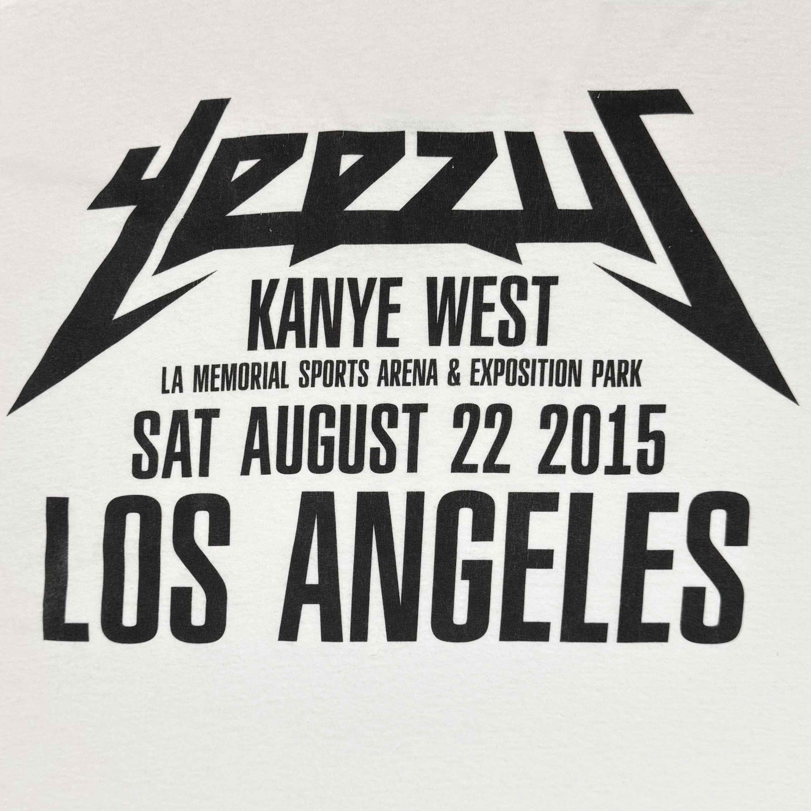 Yeezus Tour 2015 Festival Logo Long Sleeve