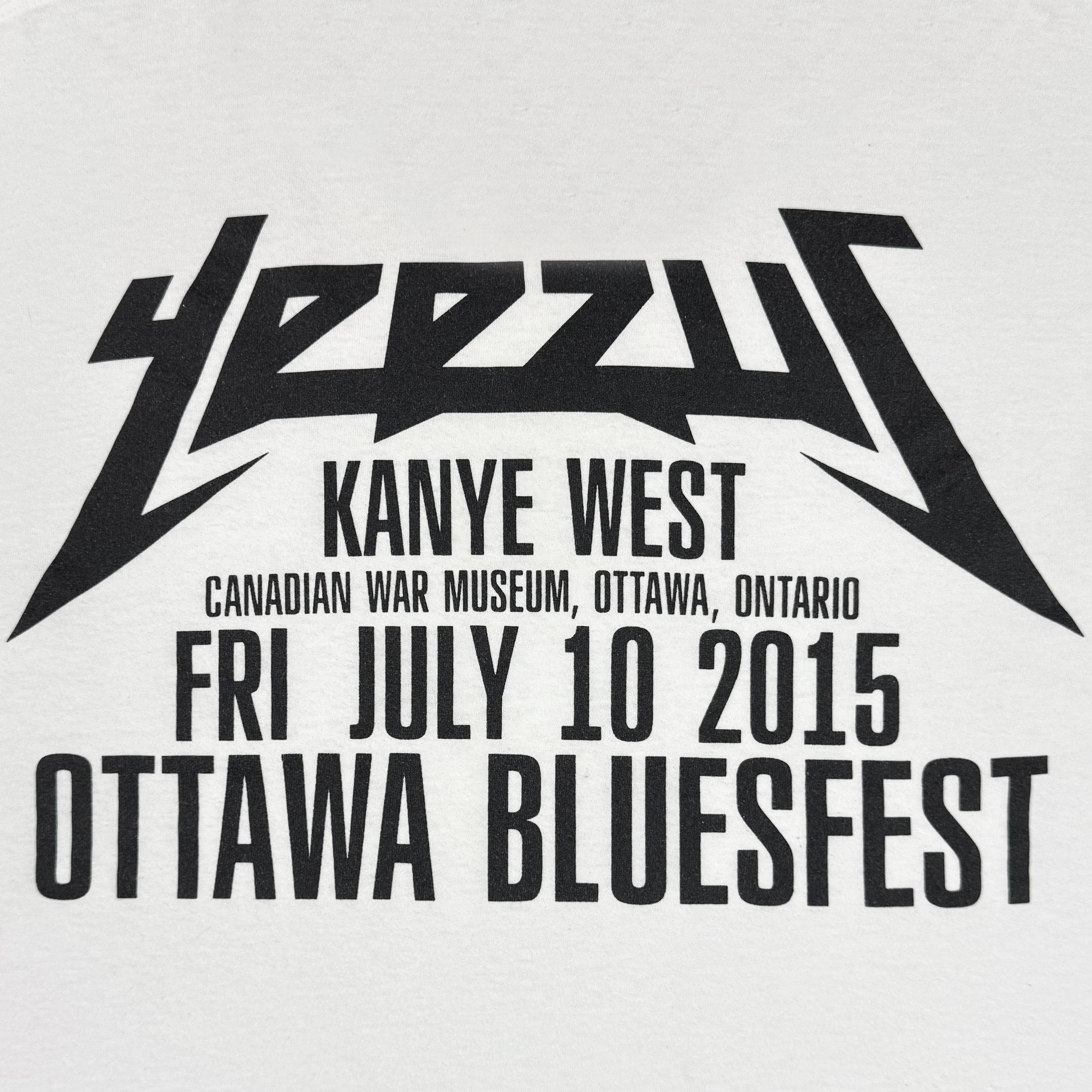 Yeezus Tour 2015 Festival Logo Long Sleeve