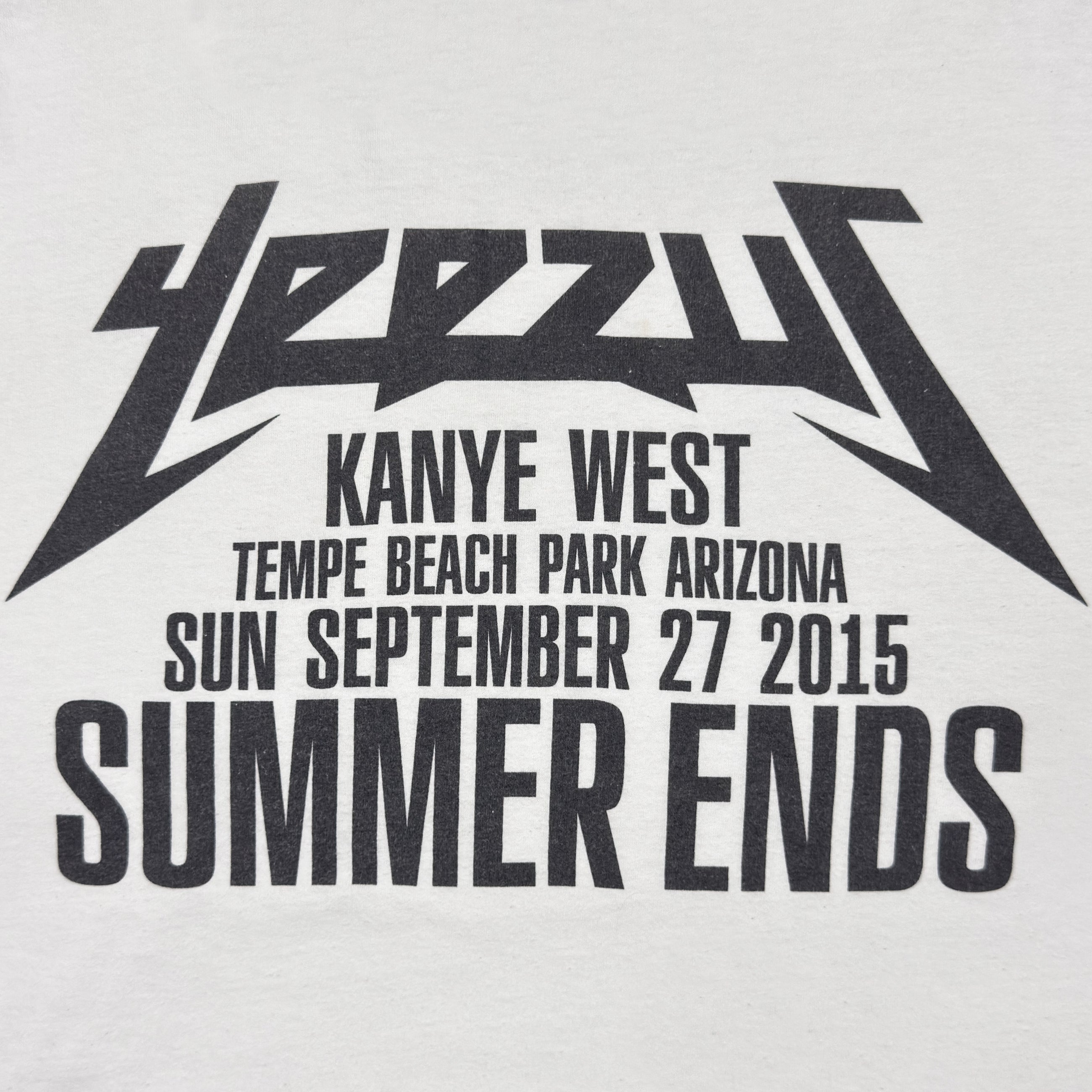 Yeezus Tour 2015 Festival Logo Long Sleeve