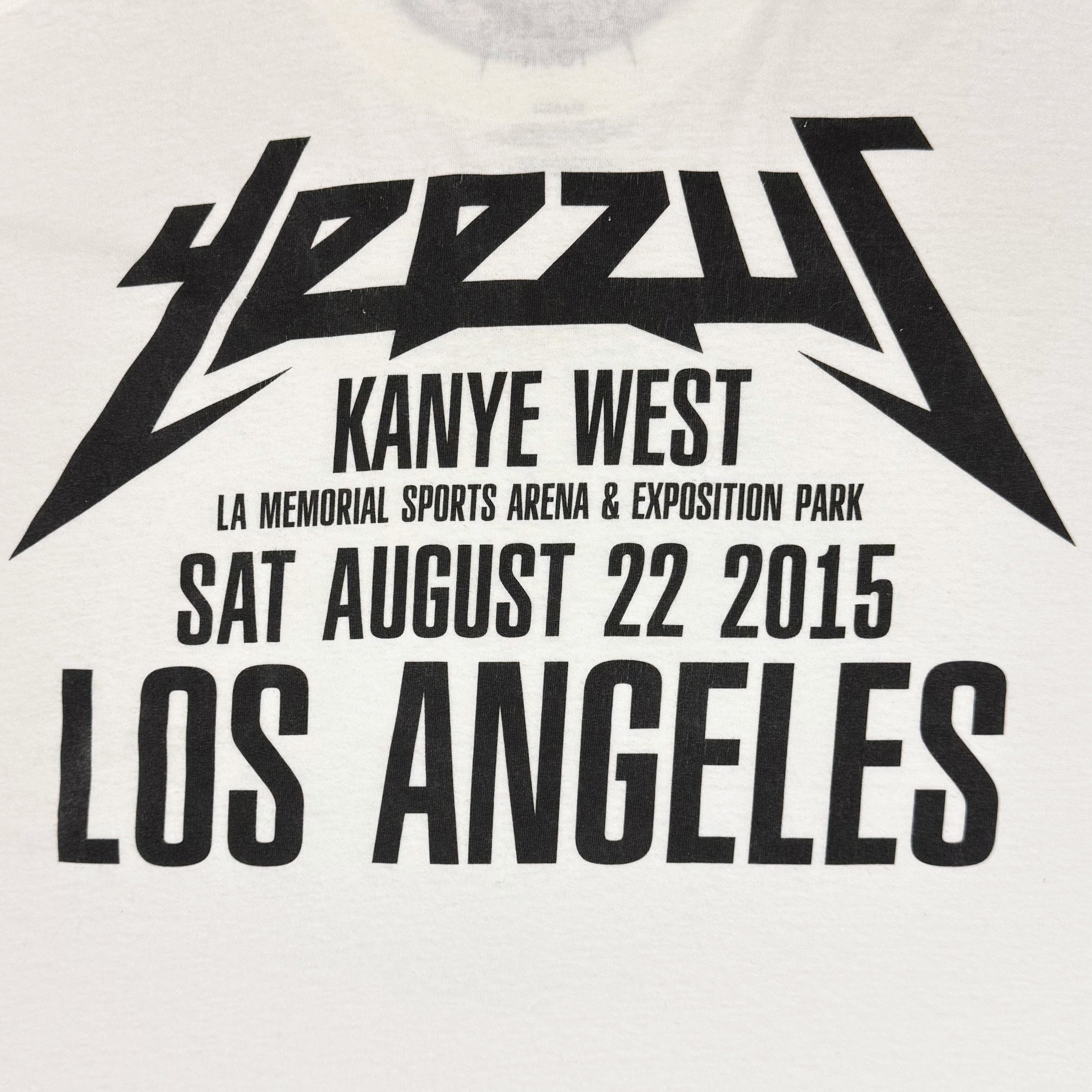 Yeezus Tour 2015 Los Angeles Logo Long Sleeve