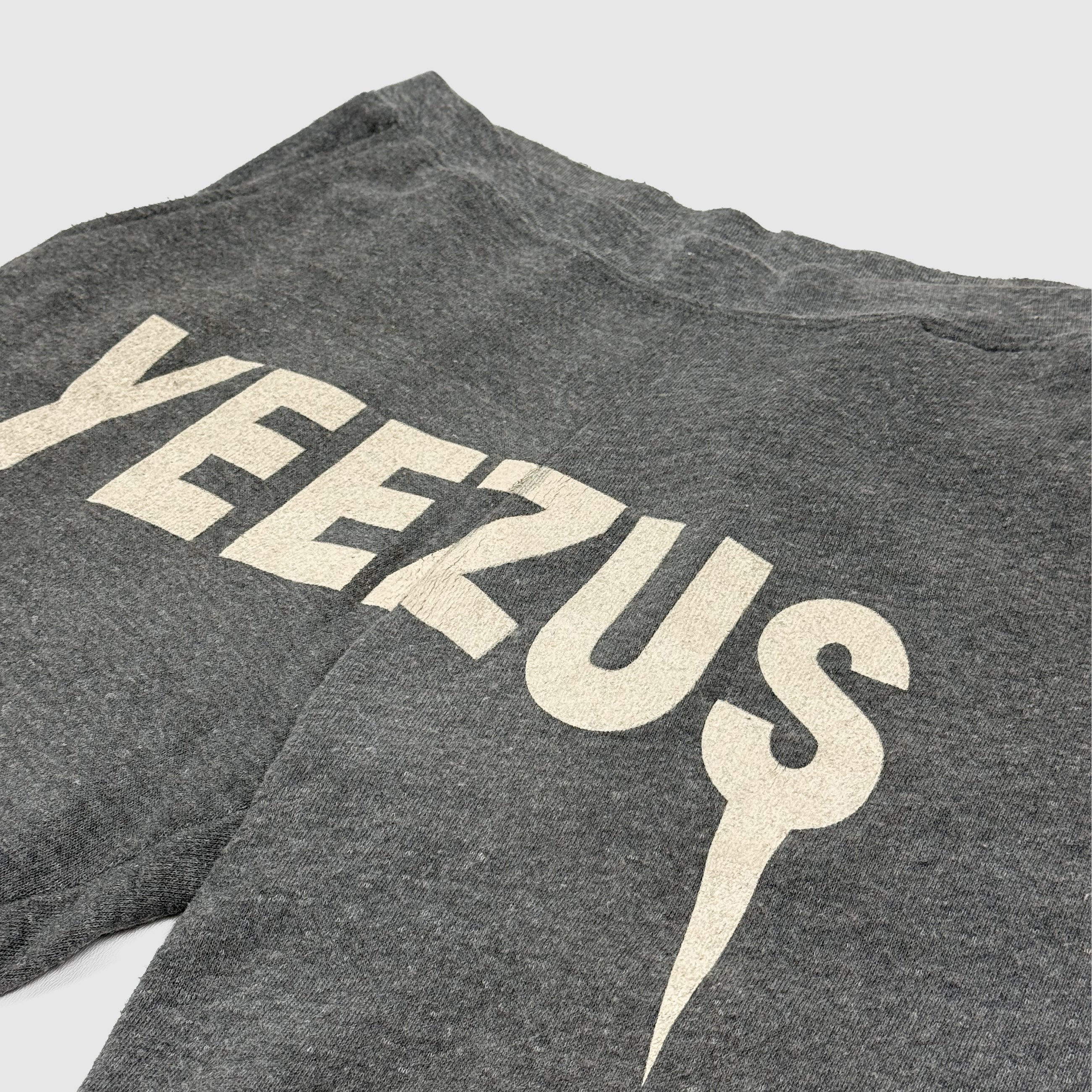 Yeezus Tour 2014 Logo Sweatpants In Heather Grey