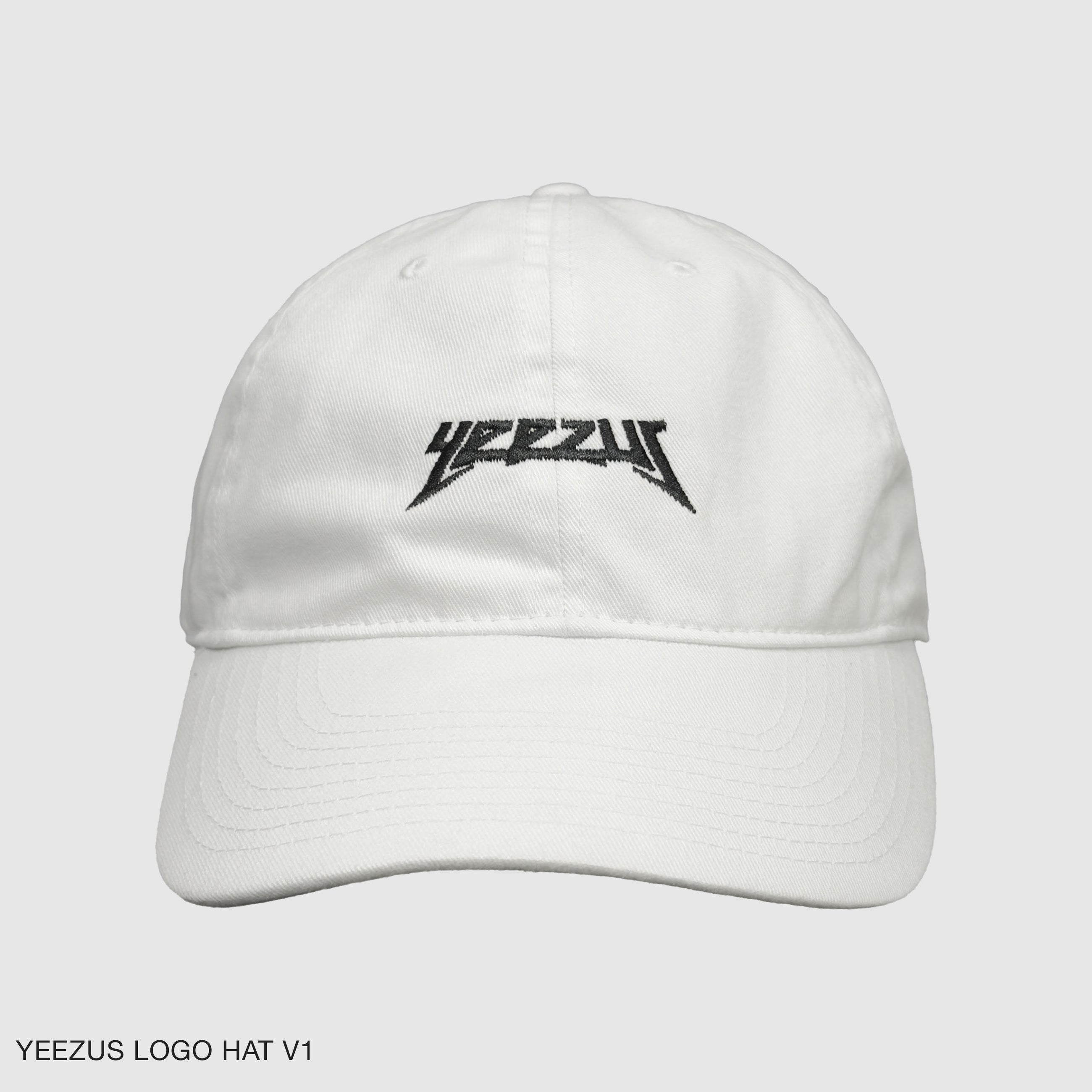 Yeezus 2015 Unreleased Logo Hat In White