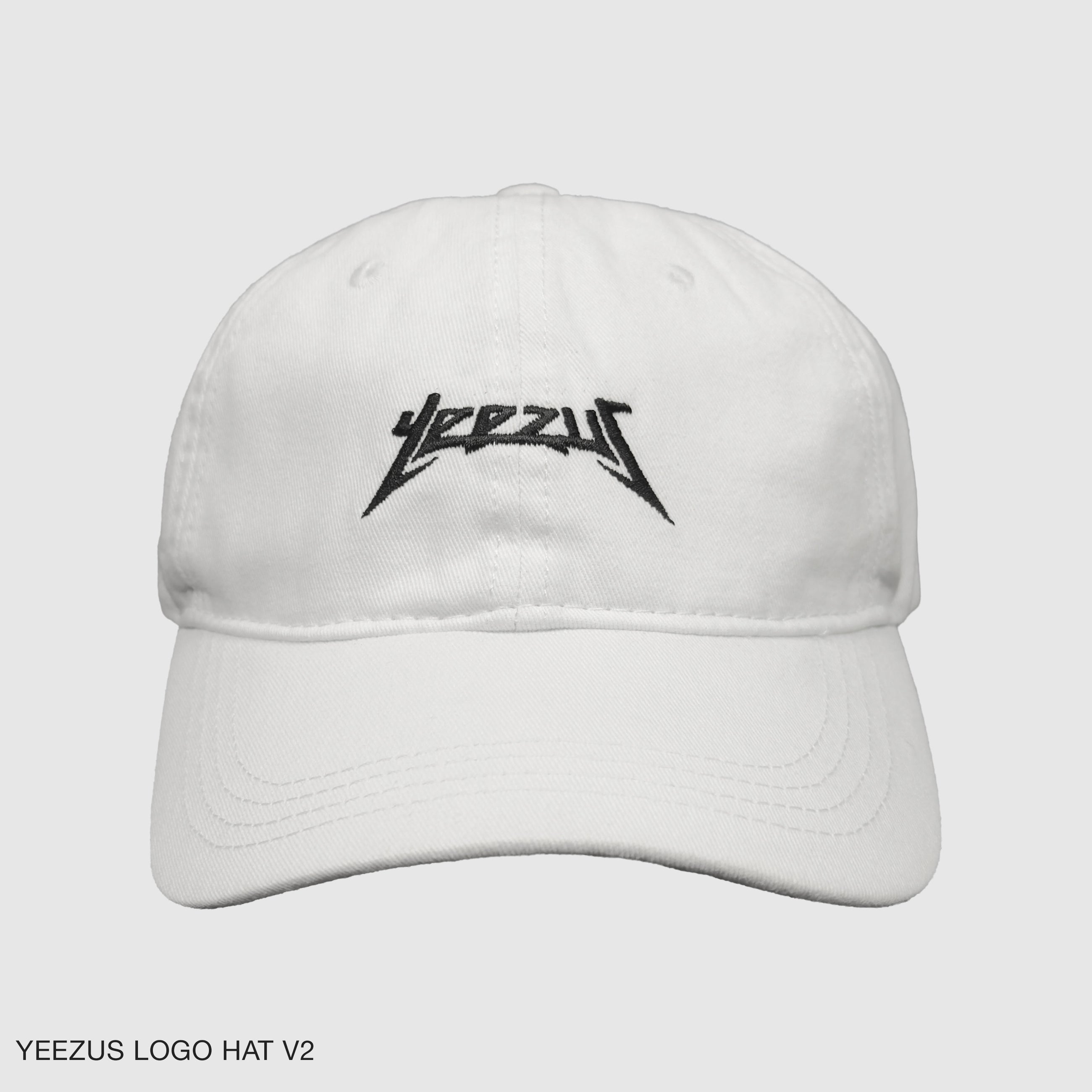 Yeezus 2015 Unreleased Logo Hat In White