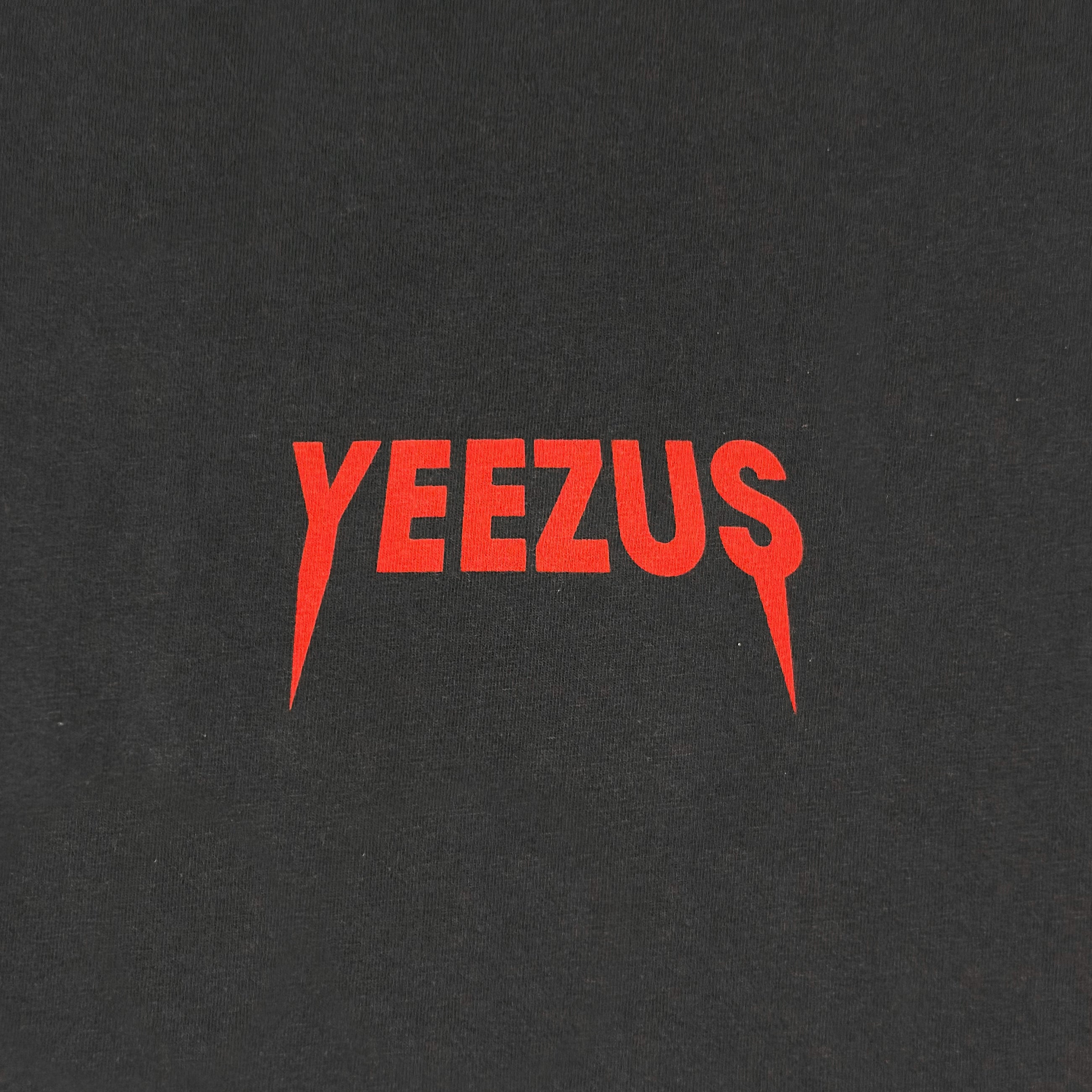 Yeezus Tour 2013 'Black Friday' Native Skull Tee By Wes Lang