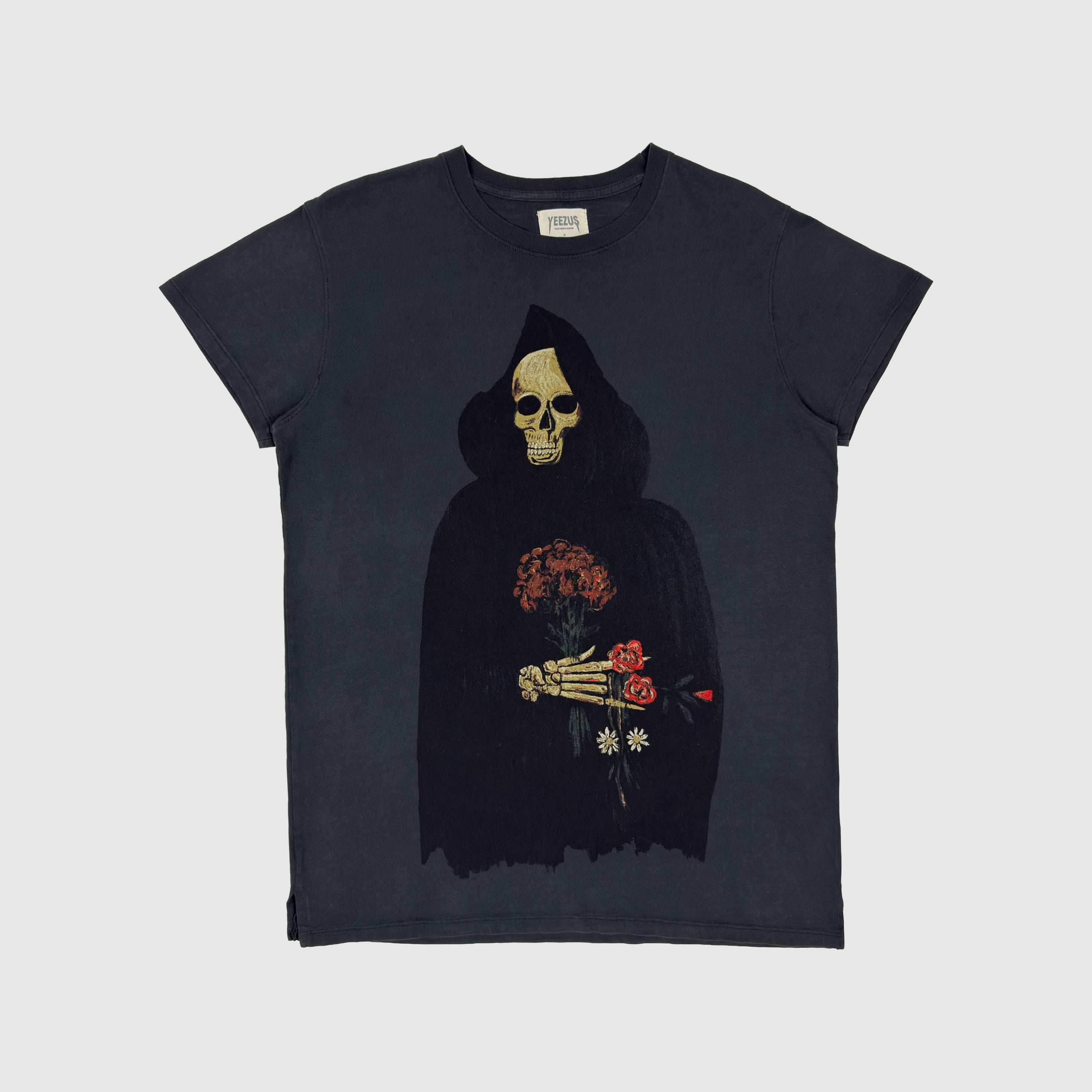Yeezus Tour 2013 'Black Friday' Reaper Tee By Wes Lang