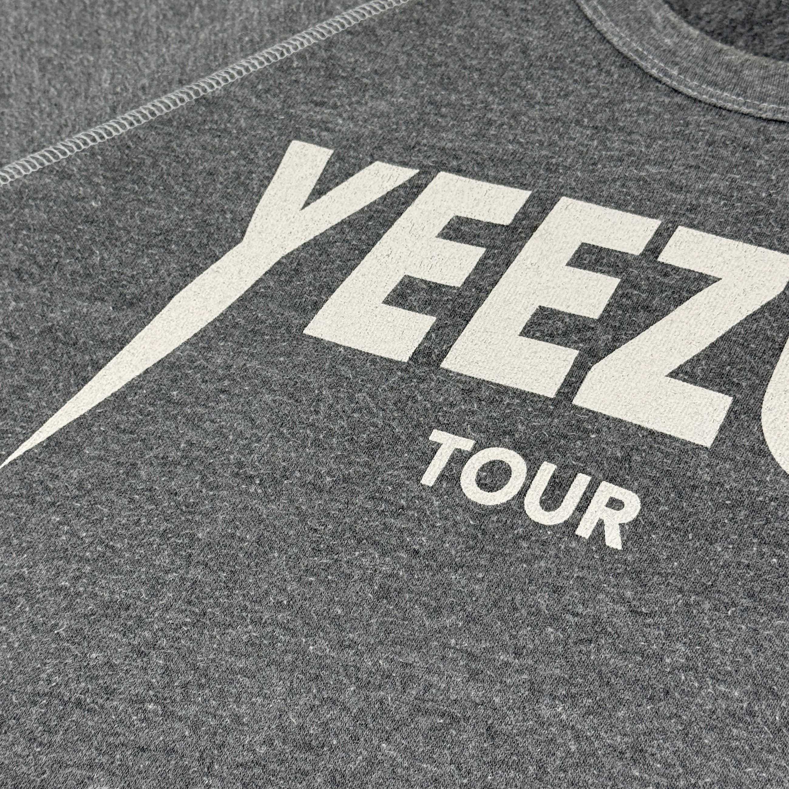 Yeezus Tour 2013 OG Raglan Crewneck By Virgil Abloh