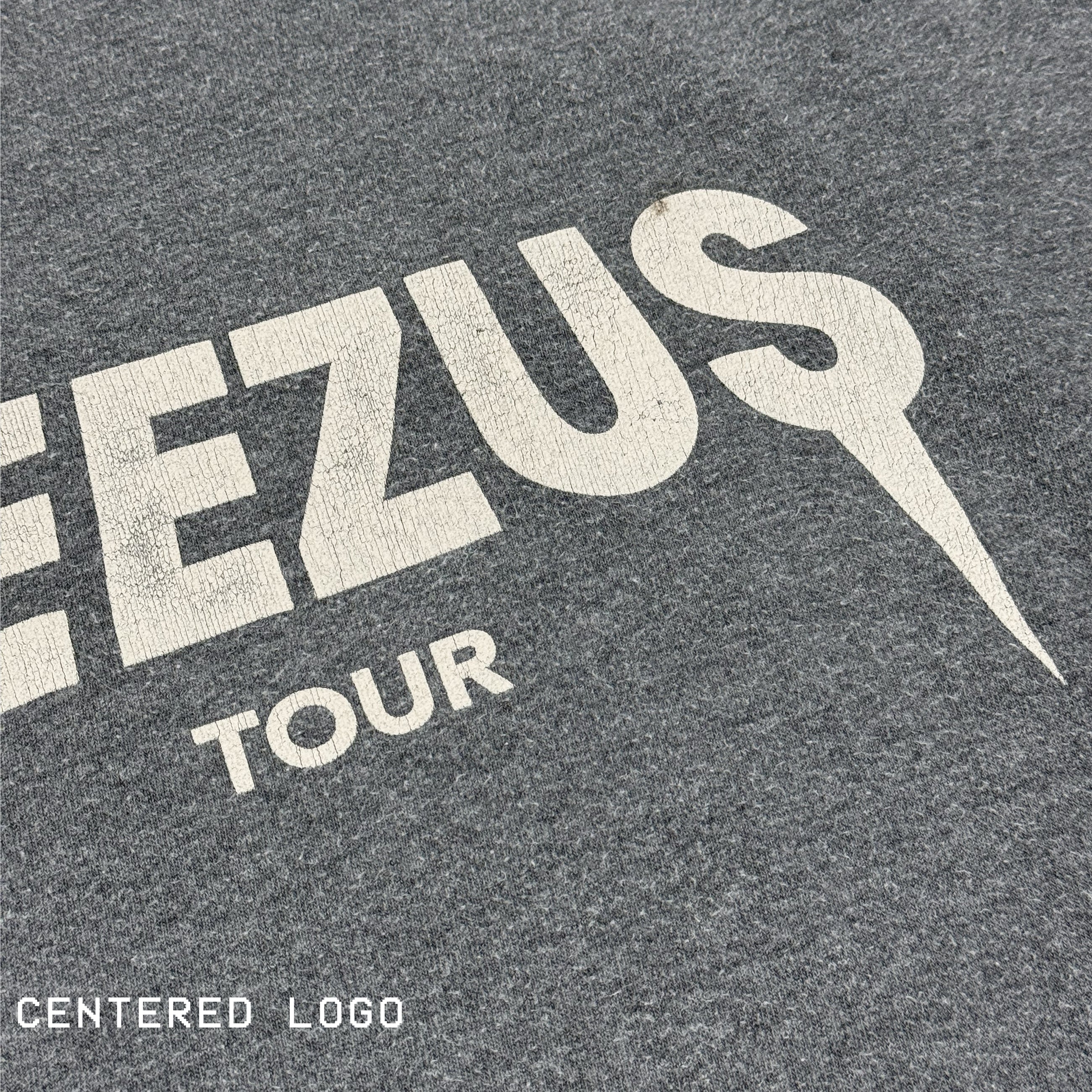 Yeezus Tour 2013 OG Raglan Crewneck By Virgil Abloh