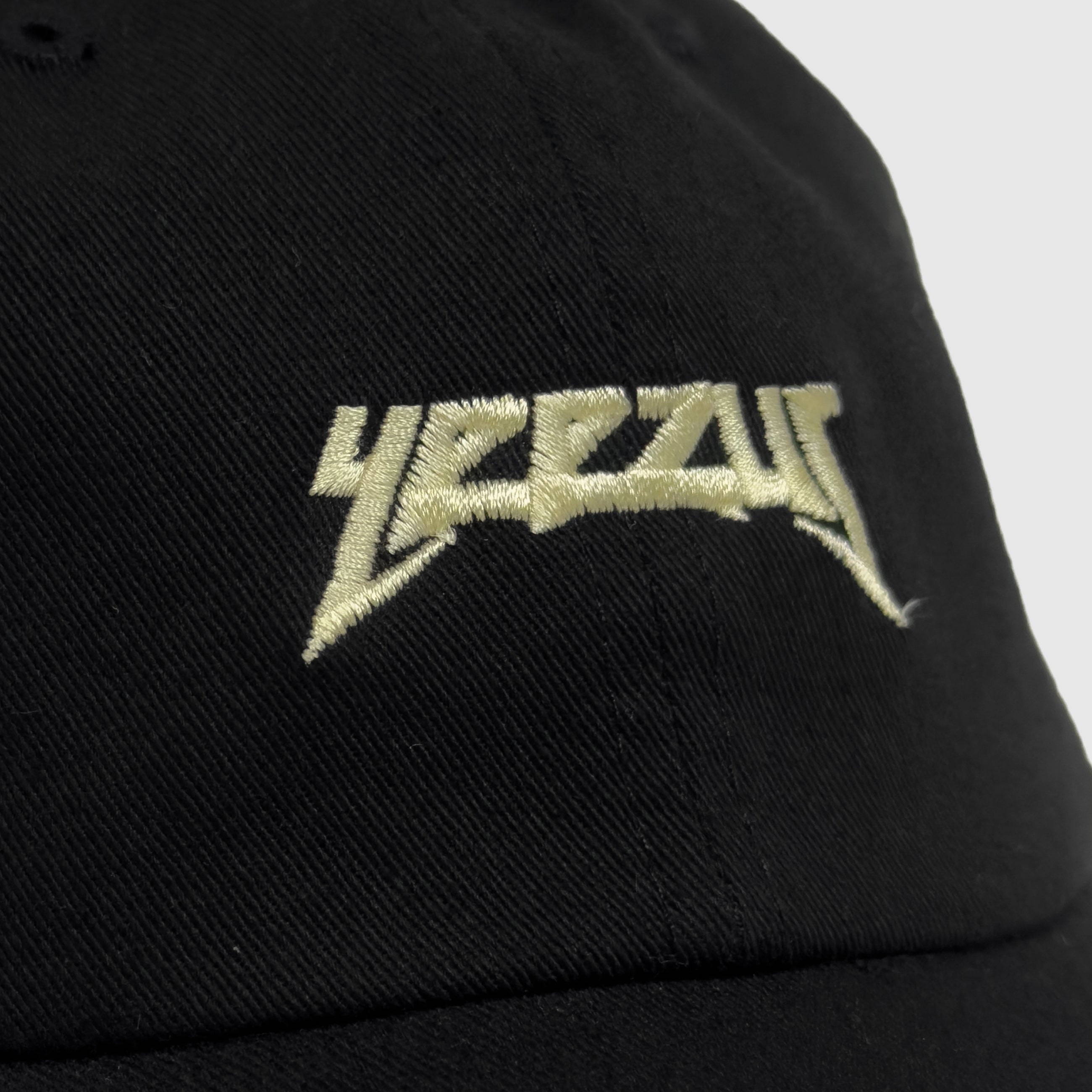 Yeezus 2015 Unreleased Logo V1 Hat In Black