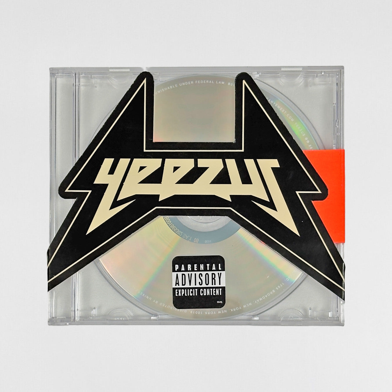 Yeezus 2015 Unreleased Sticker Artwork Album Paris Saint yeezus-2015-unreleased-sticker-artwork-album-paris-saint