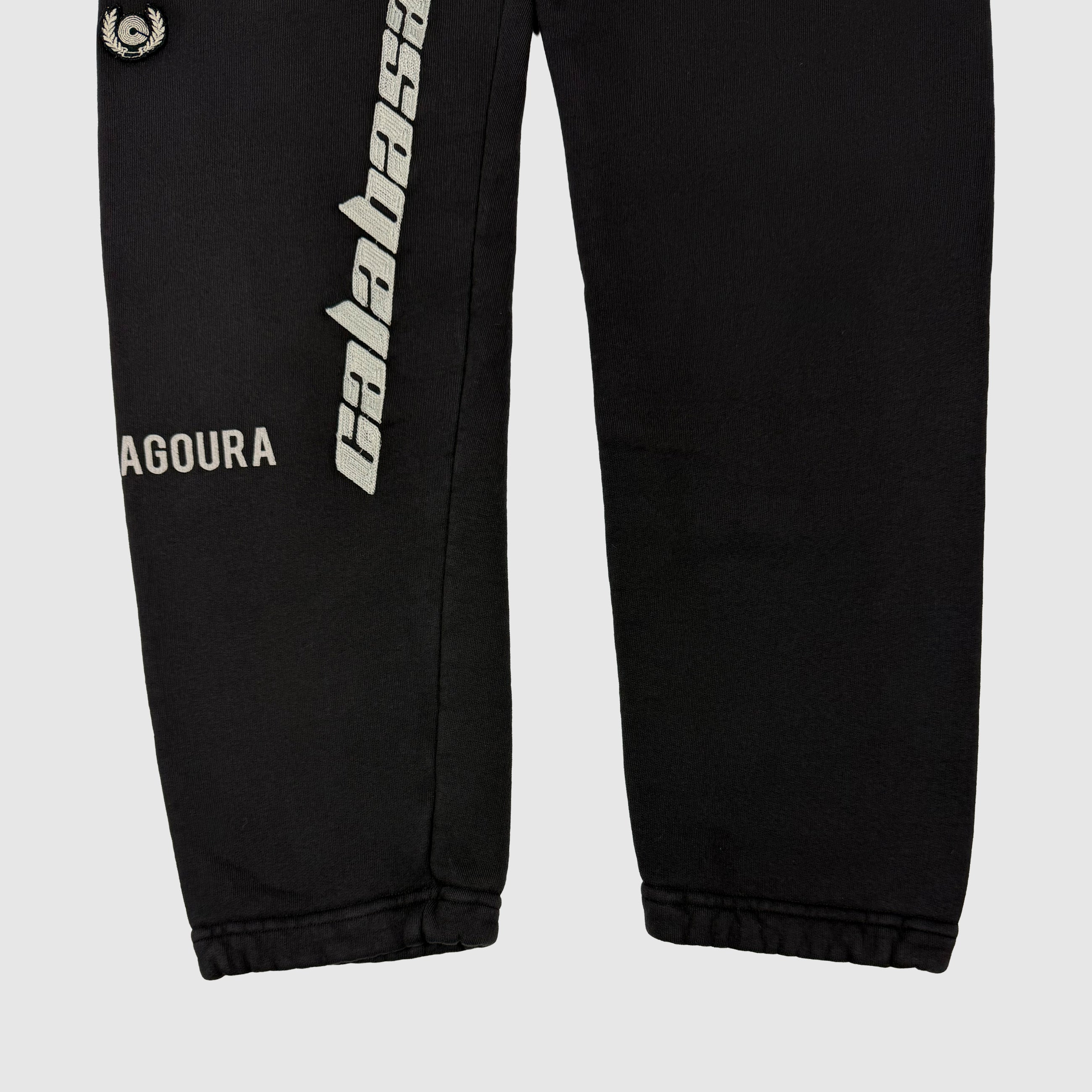 Yeezy 2017 Calabasas Embroidered Sweatpants In Ink