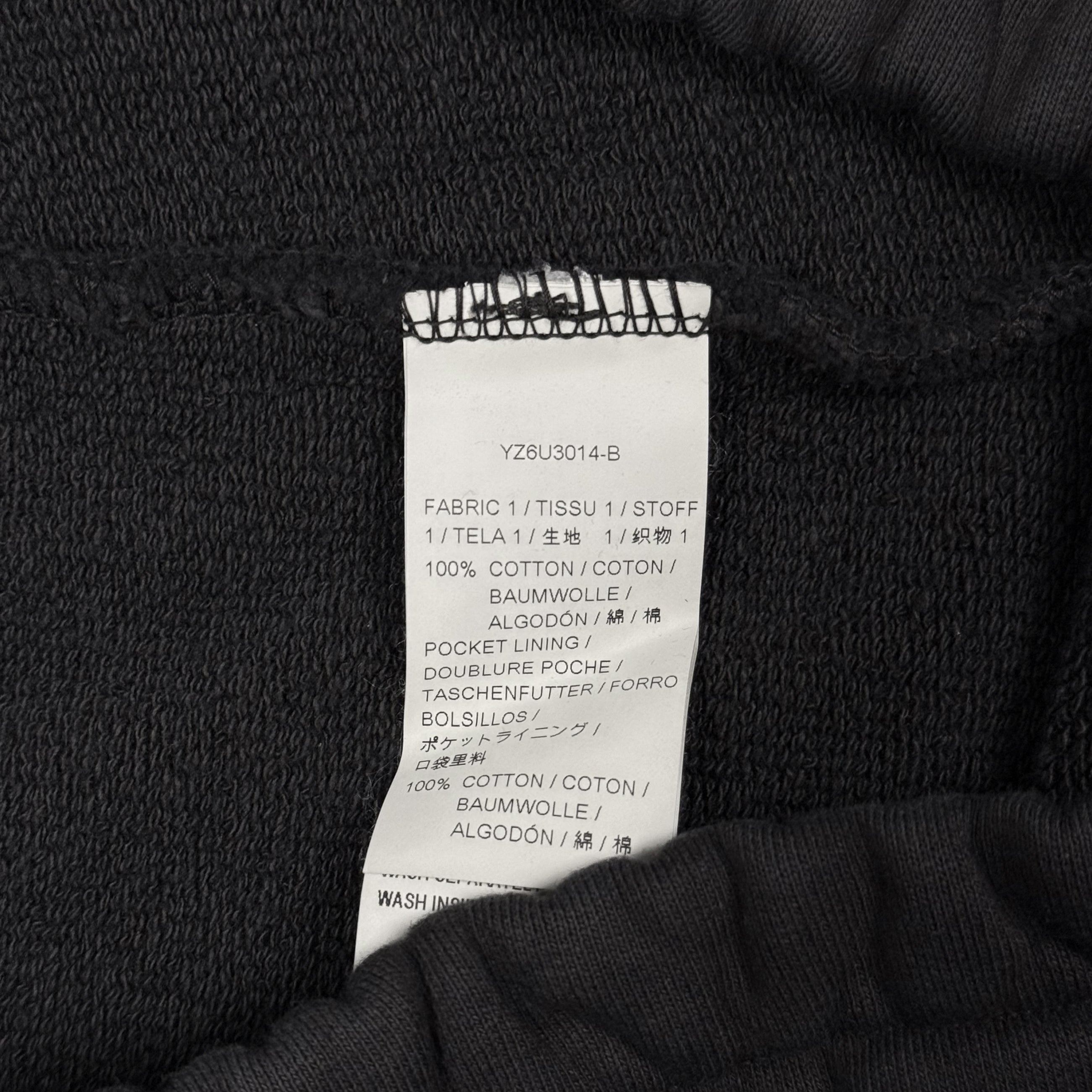 Yeezy 2017 Calabasas Embroidered Sweatpants In Ink