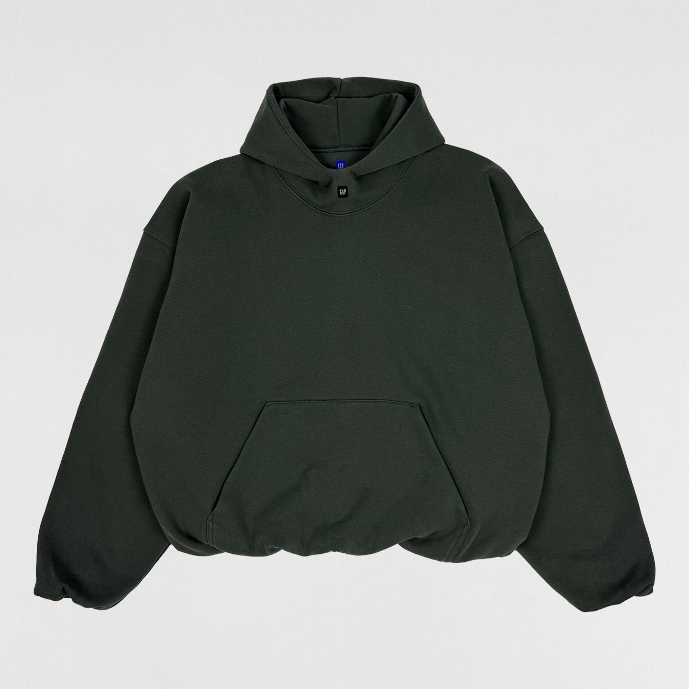 Yeezy Gap Balenciaga 2022 Logo Hoodie In Dark Green | Paris Saint