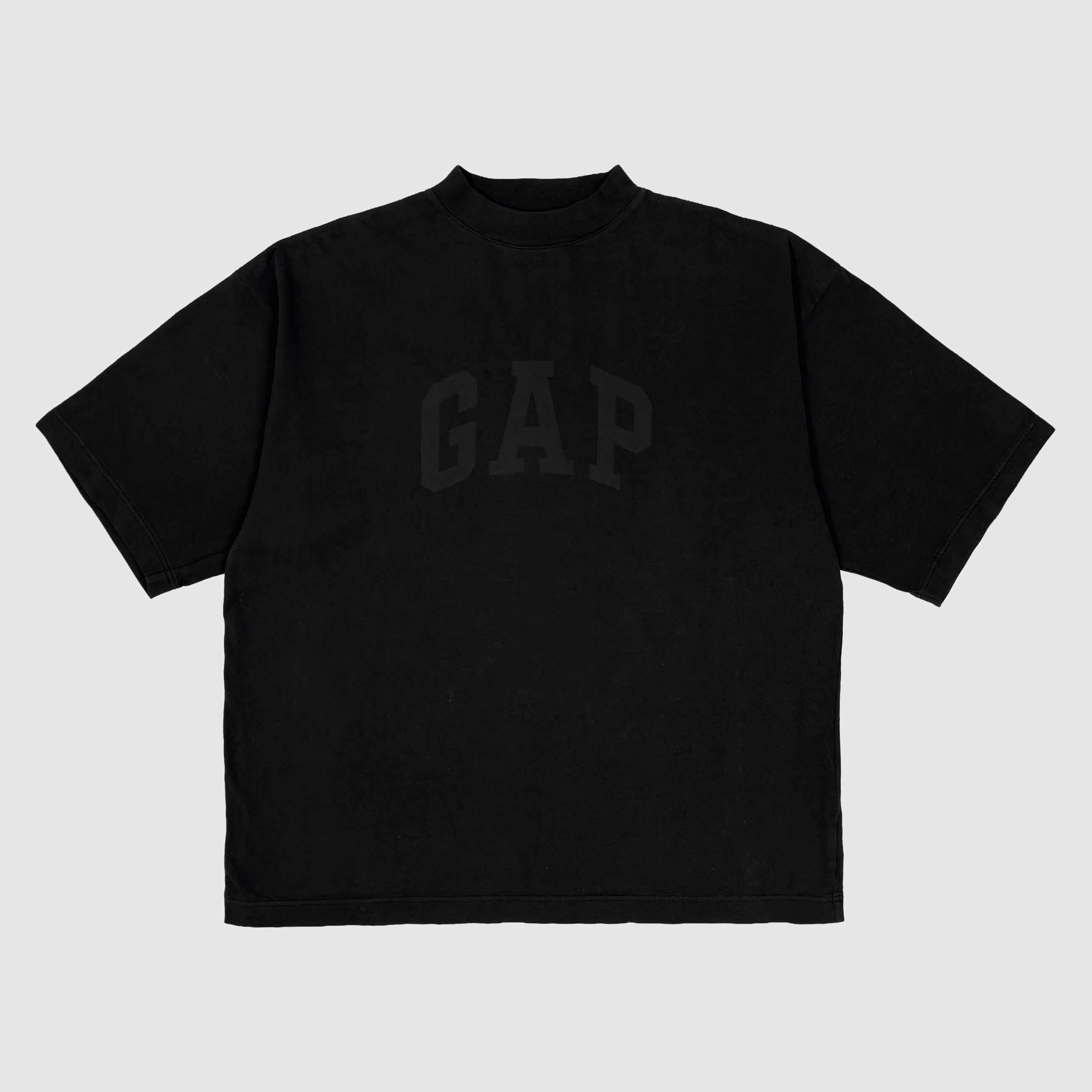 Yeezy Gap Balenciaga 2022 Quarter Sleeve Dove Tee In Black