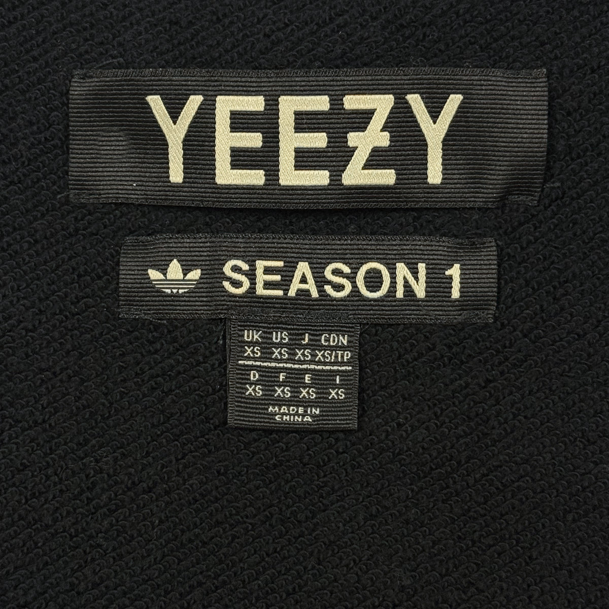 Yeezy Season 1 Ribbed Crop Top In Black
