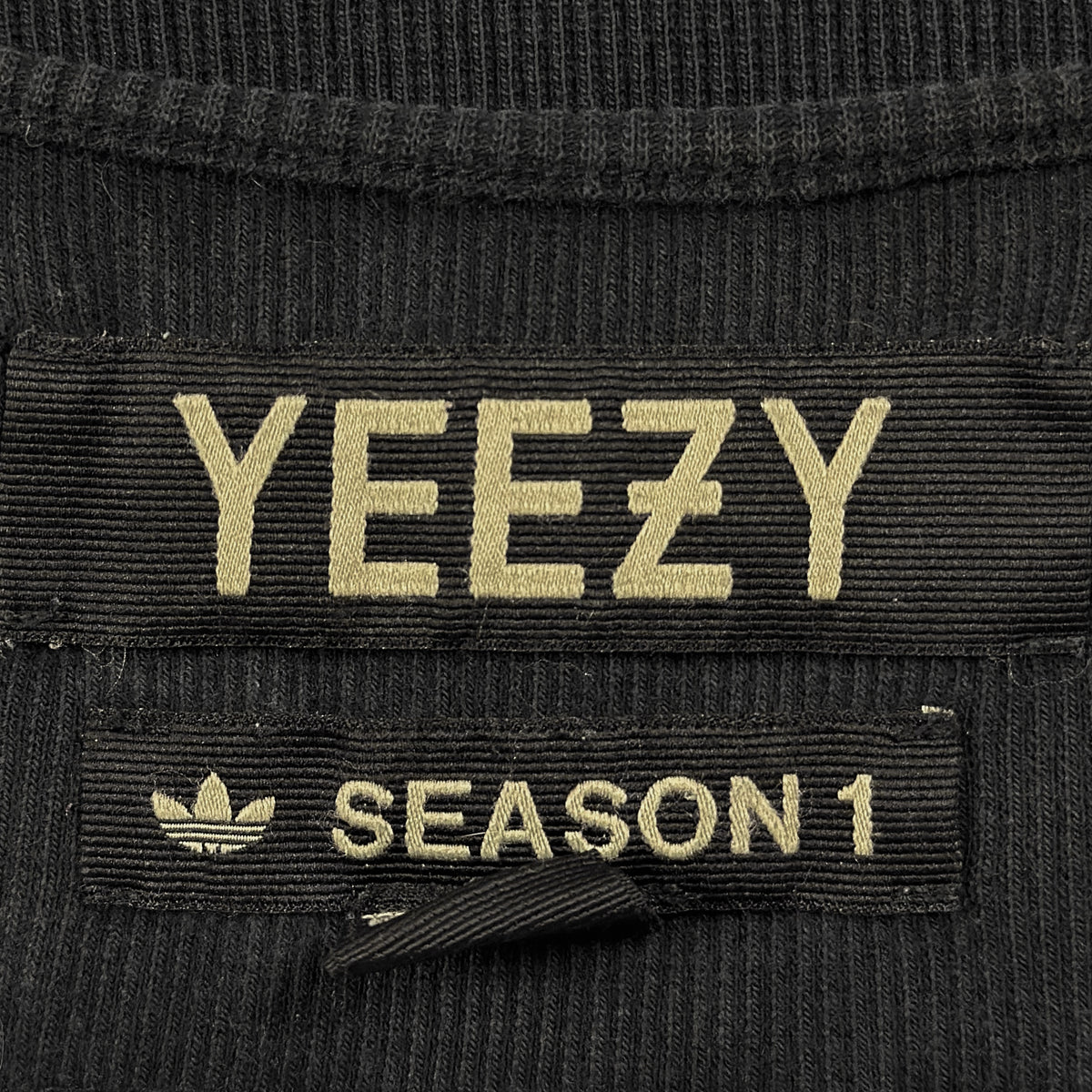Yeezy Season 1 Ribbed Sports Bra In Black