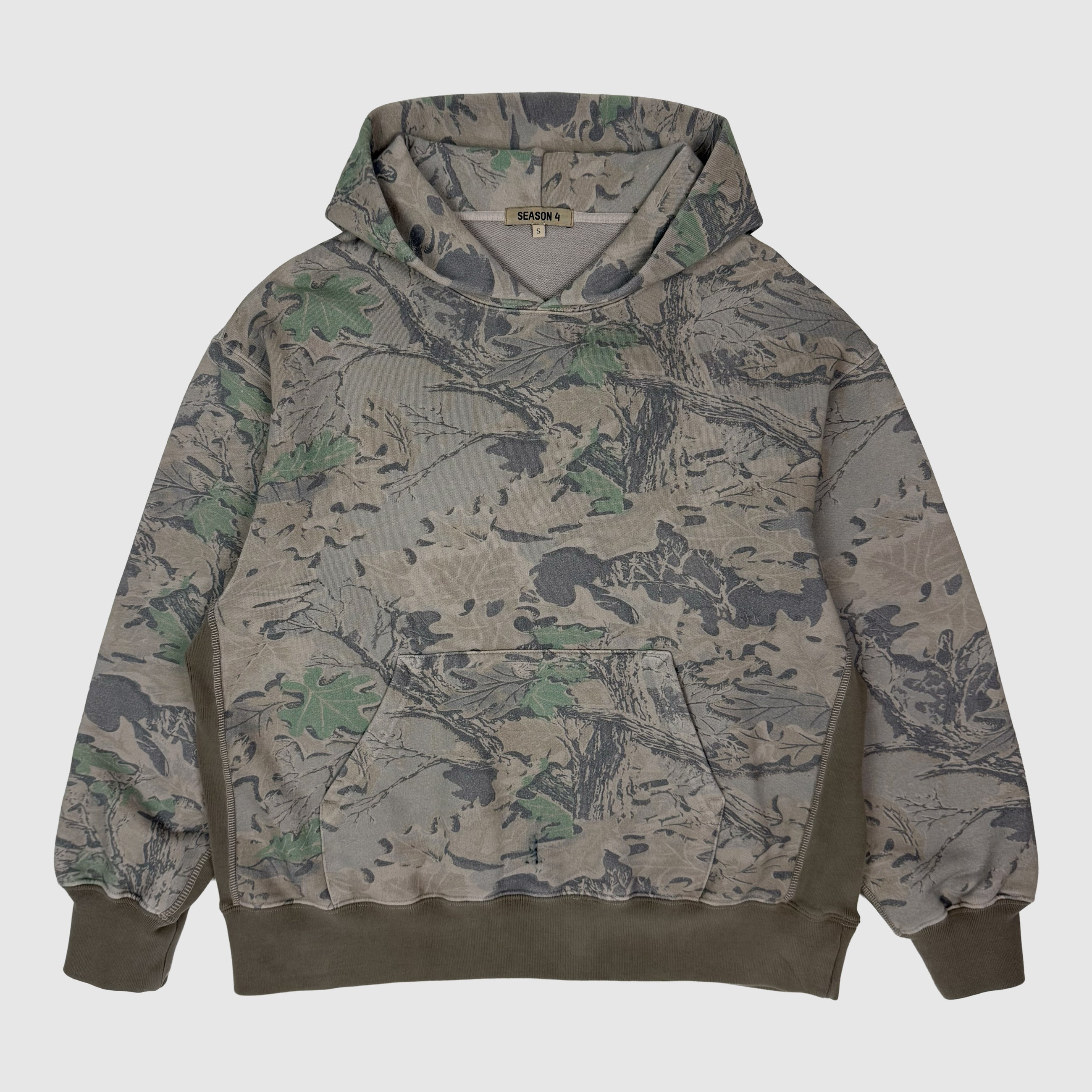 Yeezy Season 4 Boxy Hoodie In Camo