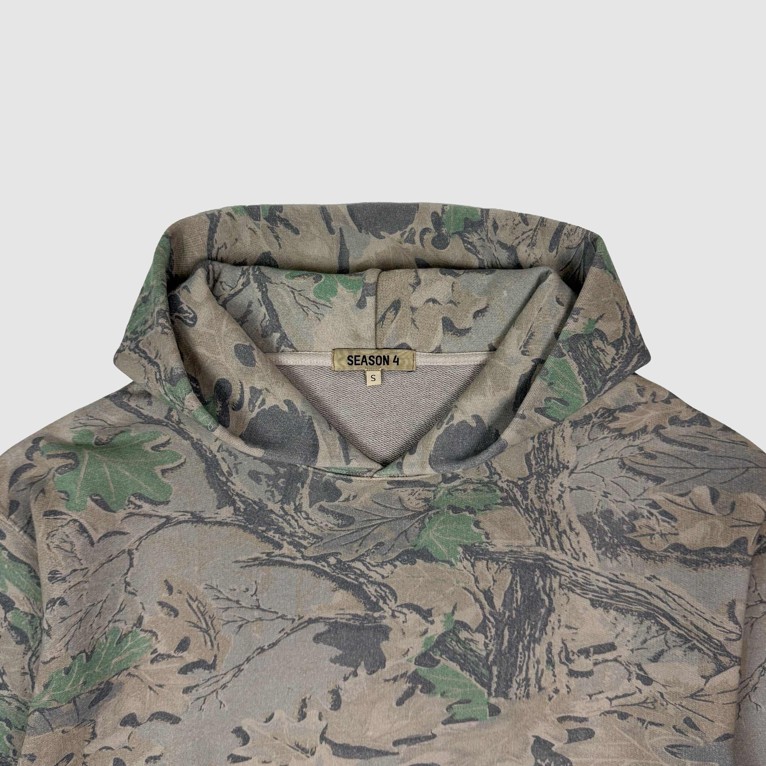Yeezy Season 4 Boxy Hoodie In Camo