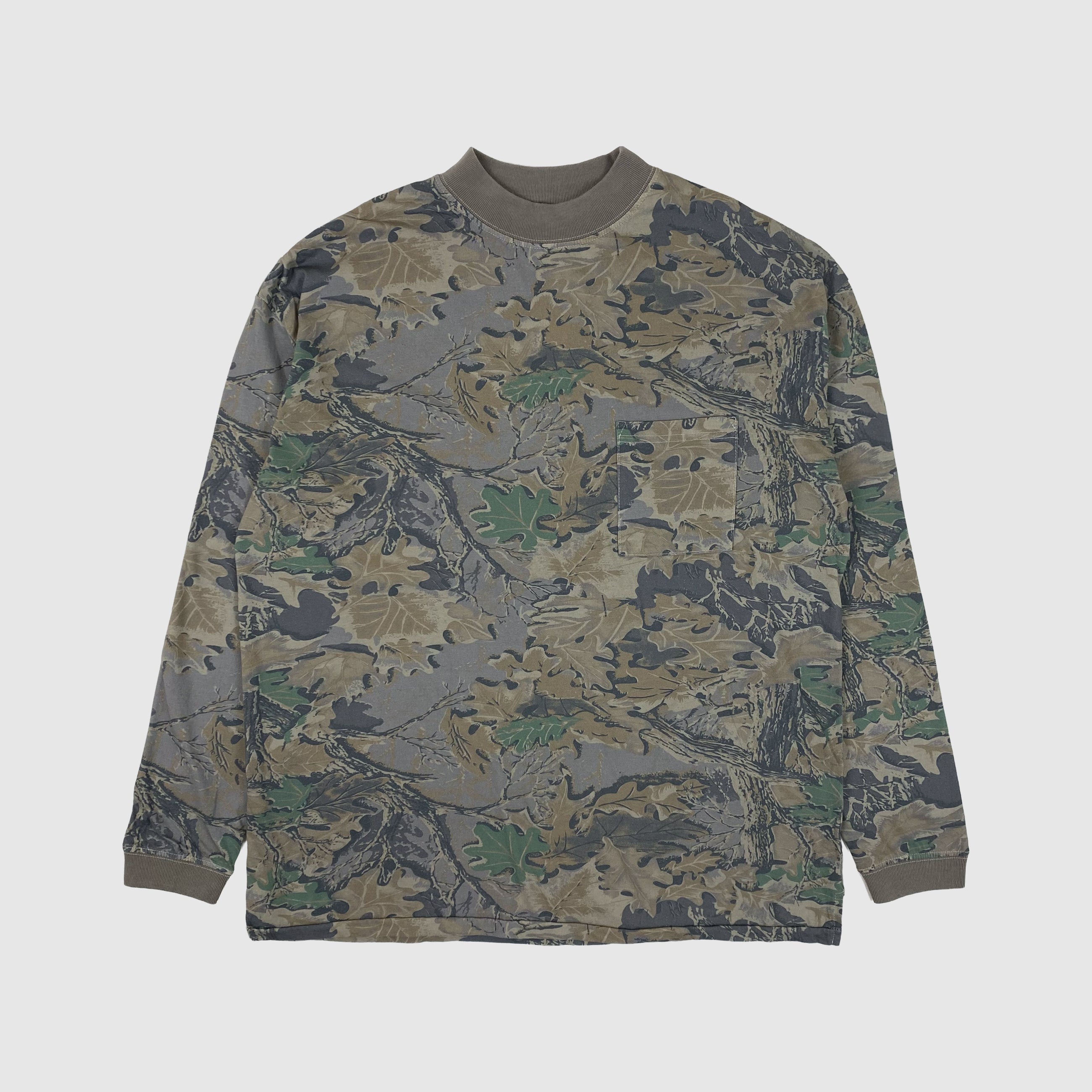 Yeezy Season 4 Mockneck Long Sleeve In Camo