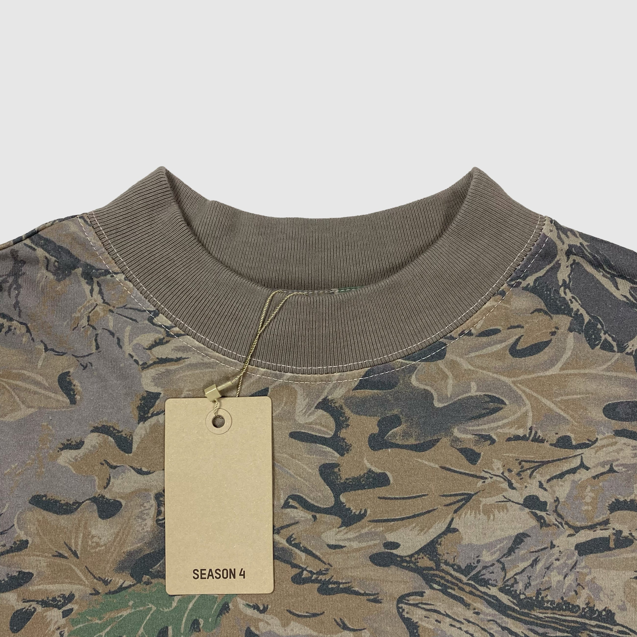 Yeezy Season 4 Mockneck Long Sleeve In Camo
