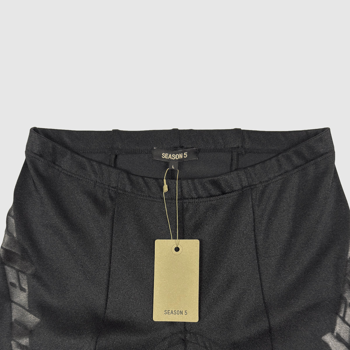 Yeezy Season 5 Calabasas Biker Shorts In Ink