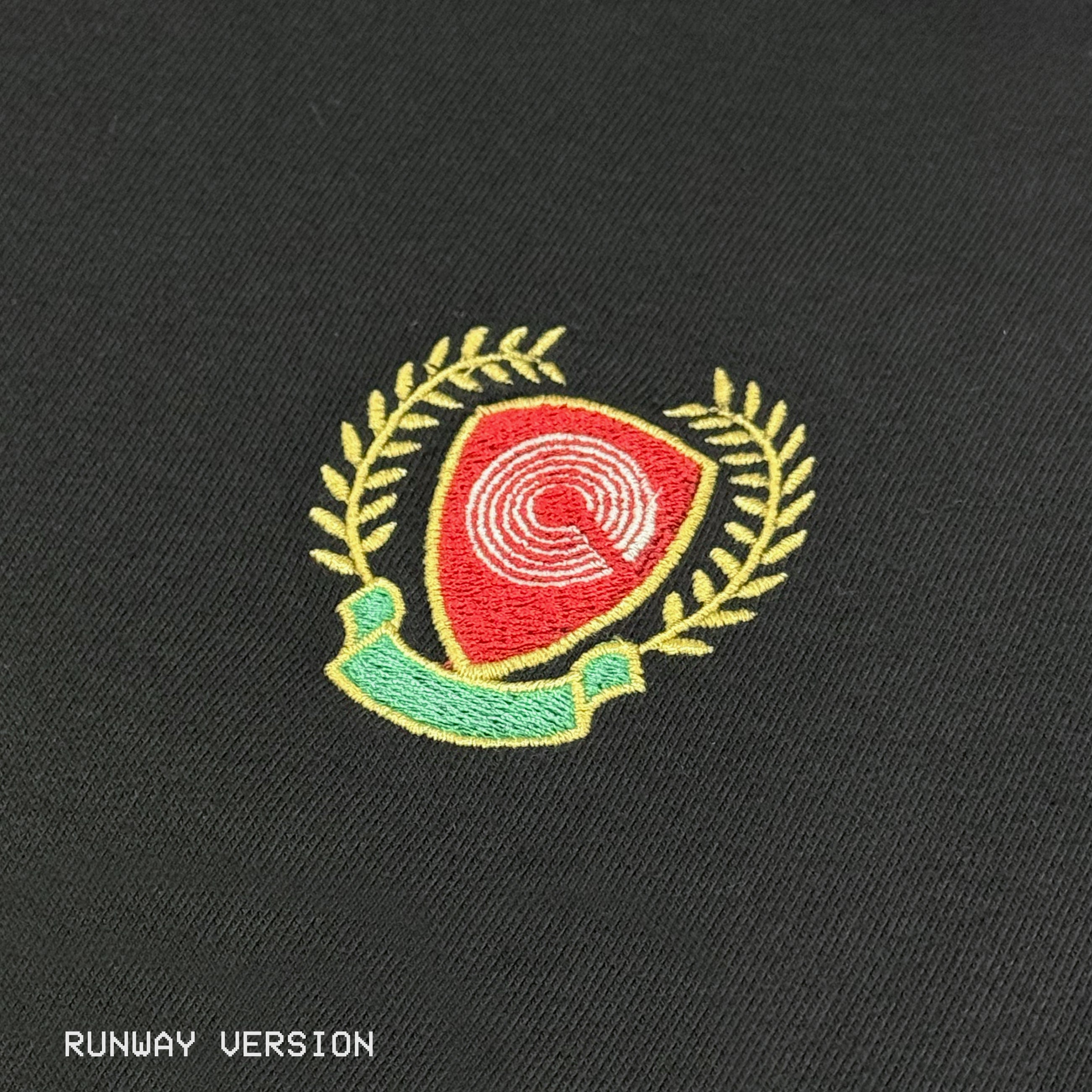 Yeezy Season 5 Calabasas Crest Crewneck In Ink