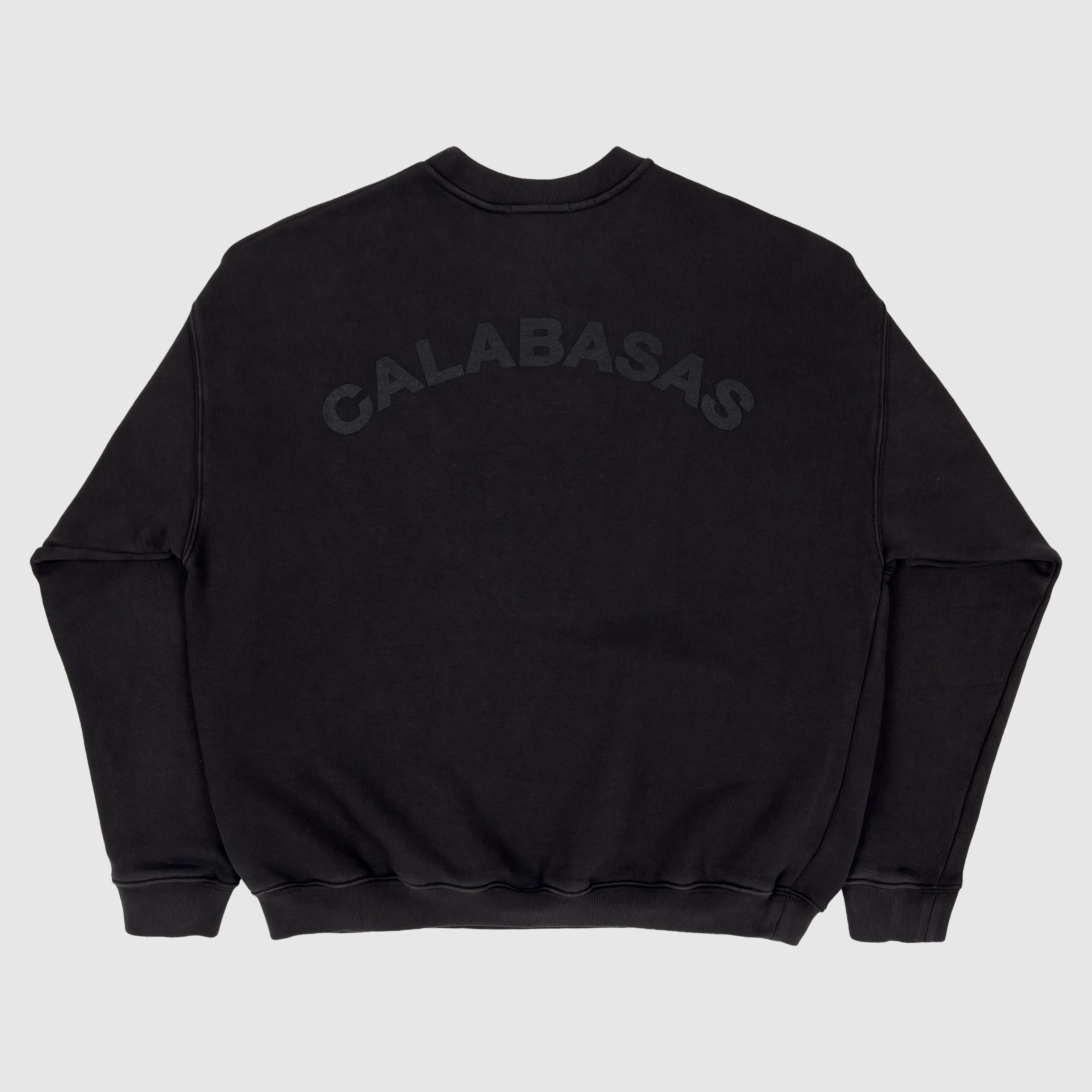 Yeezy Season 5 Calabasas Crest Crewneck In Ink