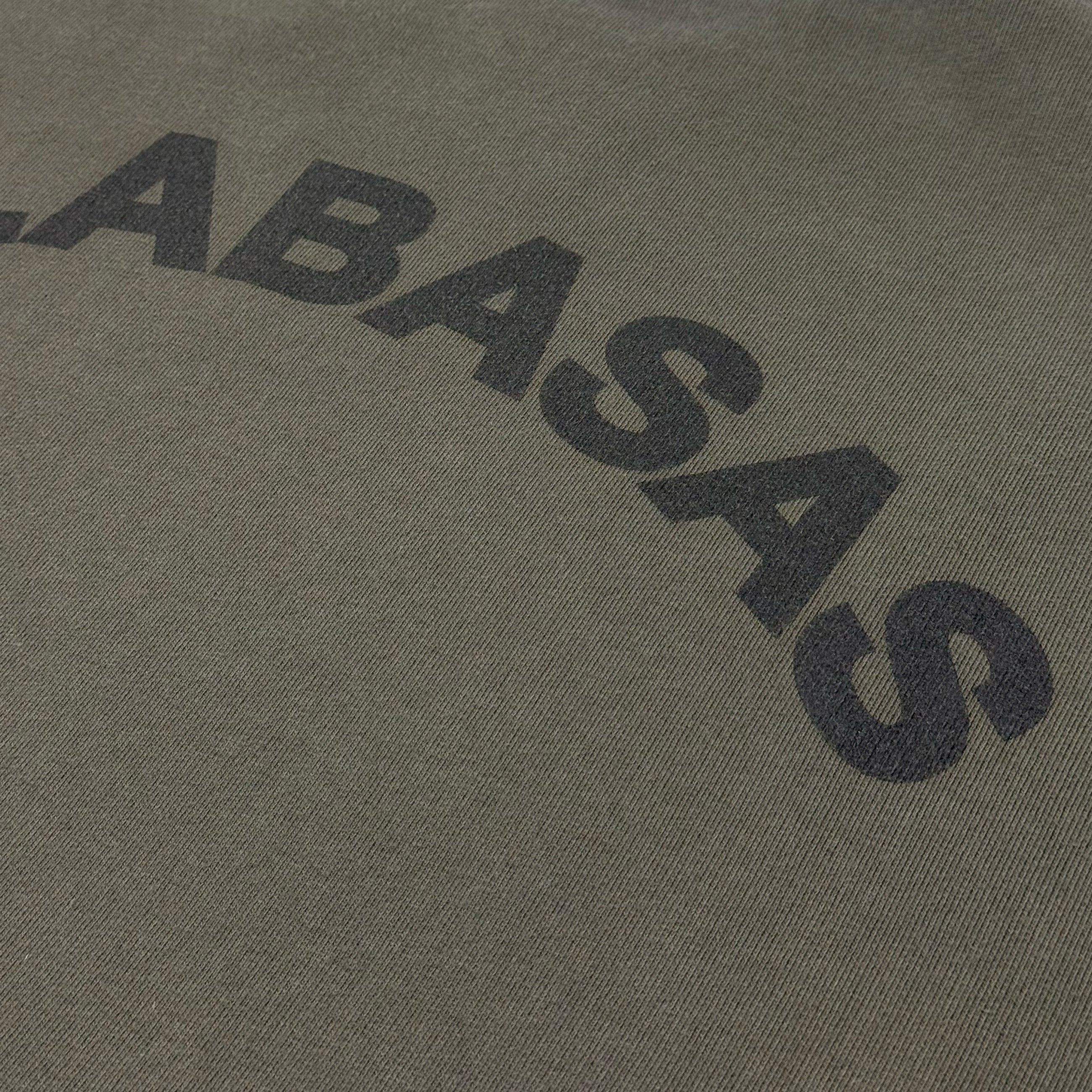 Yeezy Season 5 Calabasas Crest Sample Crewneck In Olive/Grey