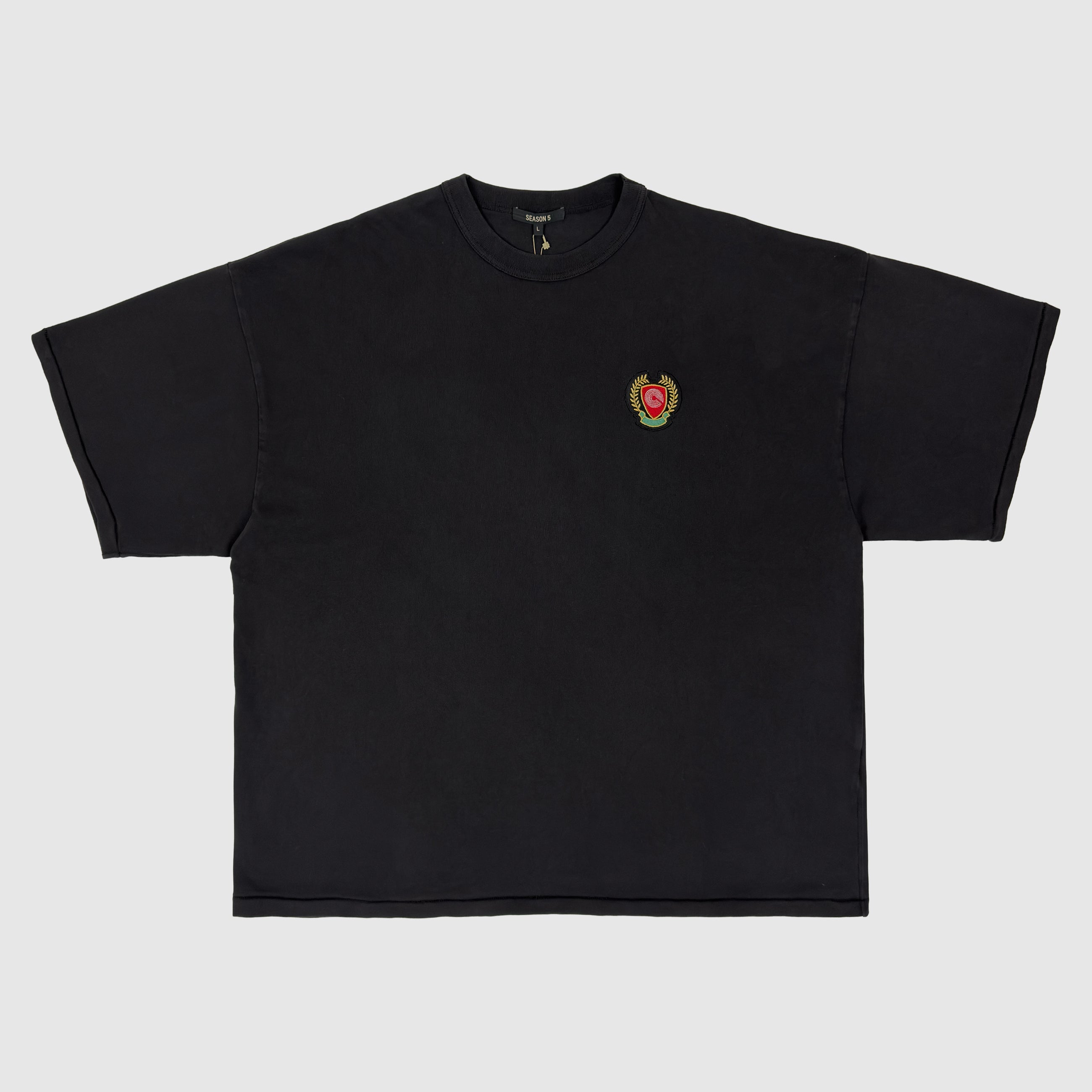 Yeezy Season 5 Calabasas Crest Tee In Ink