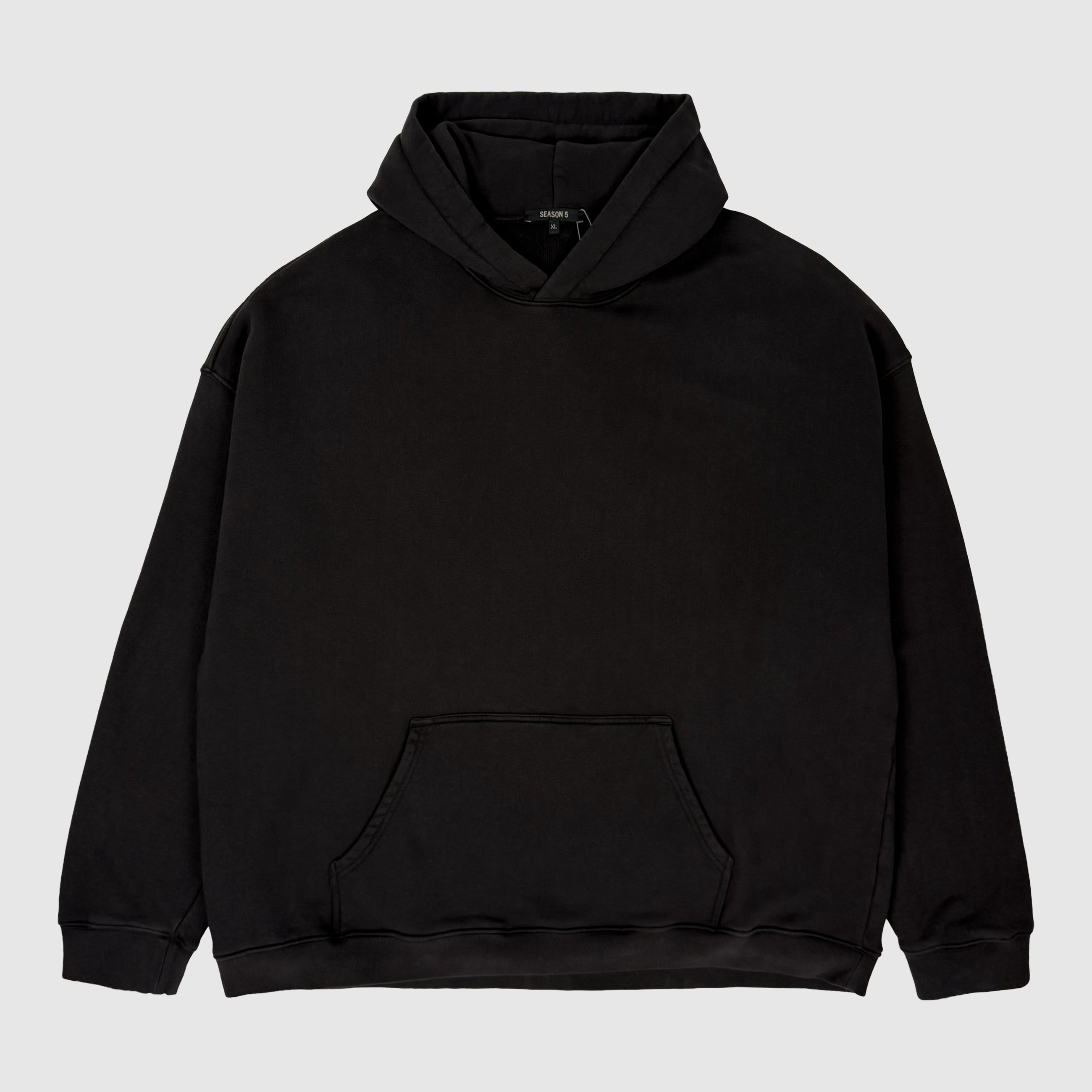 Yeezy Season 5 Oversized Hoodie In Ink