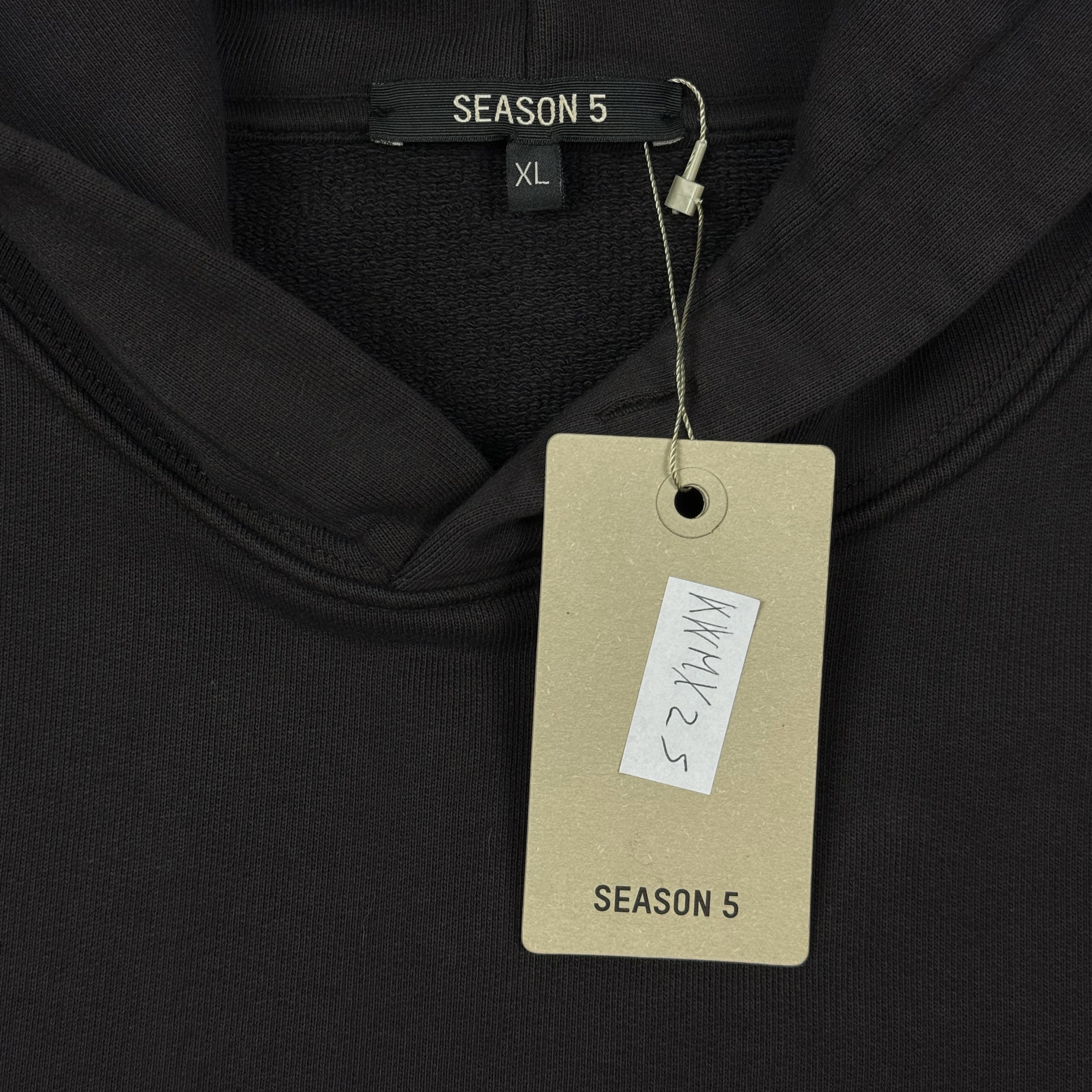 Yeezy Season 5 Oversized Hoodie In Ink