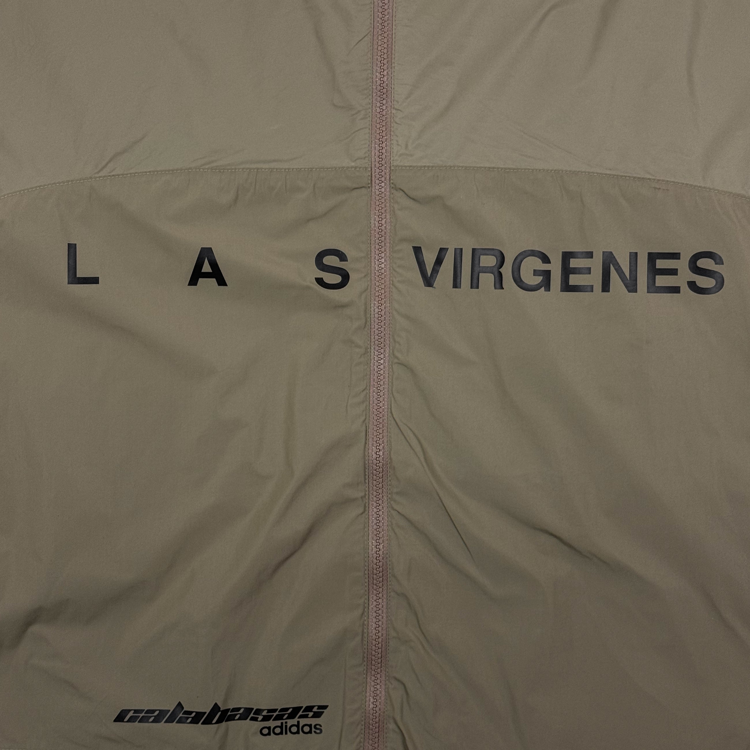 Yeezy Season 5 Hooded Windbreaker In Military Stone
