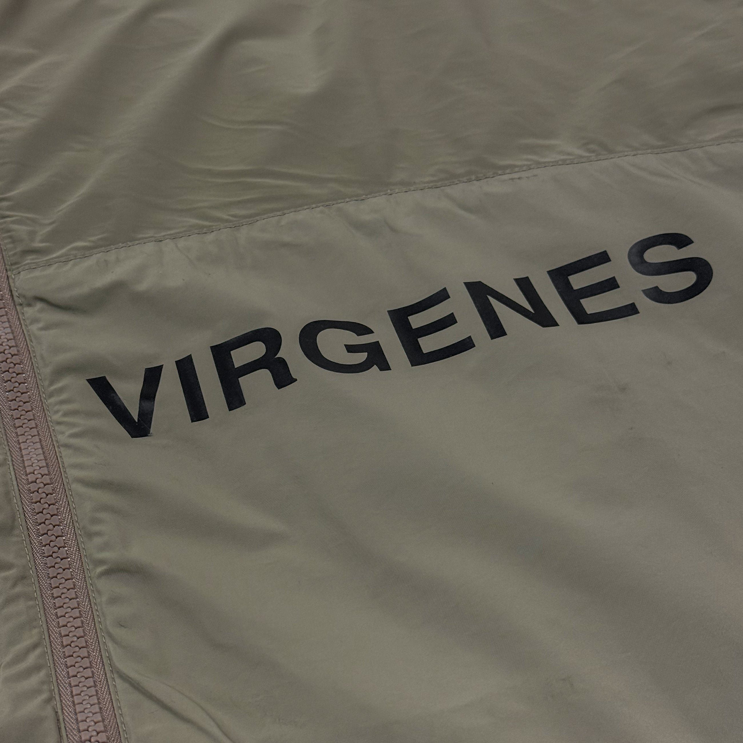 Yeezy Season 5 Hooded Windbreaker In Military Stone