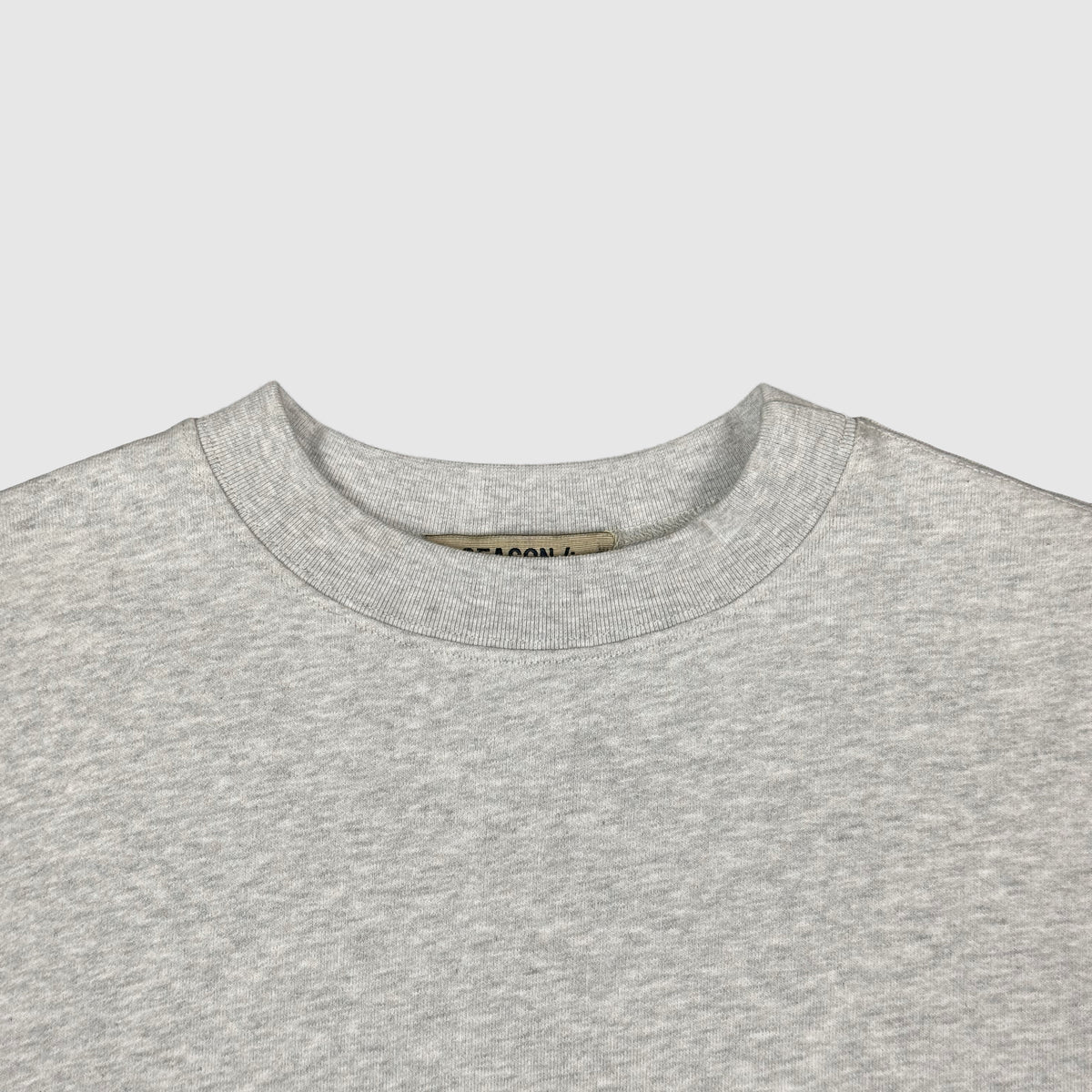Yeezy Season 5 Unreleased Sample Crewneck In Heather Grey