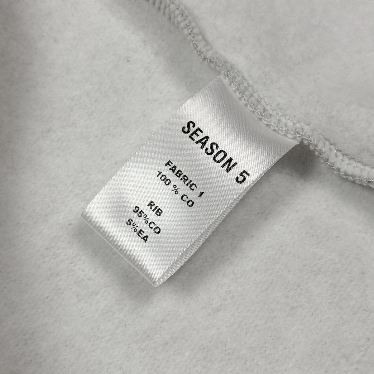 Yeezy Season 5 Unreleased Sample Crewneck In Heather Grey