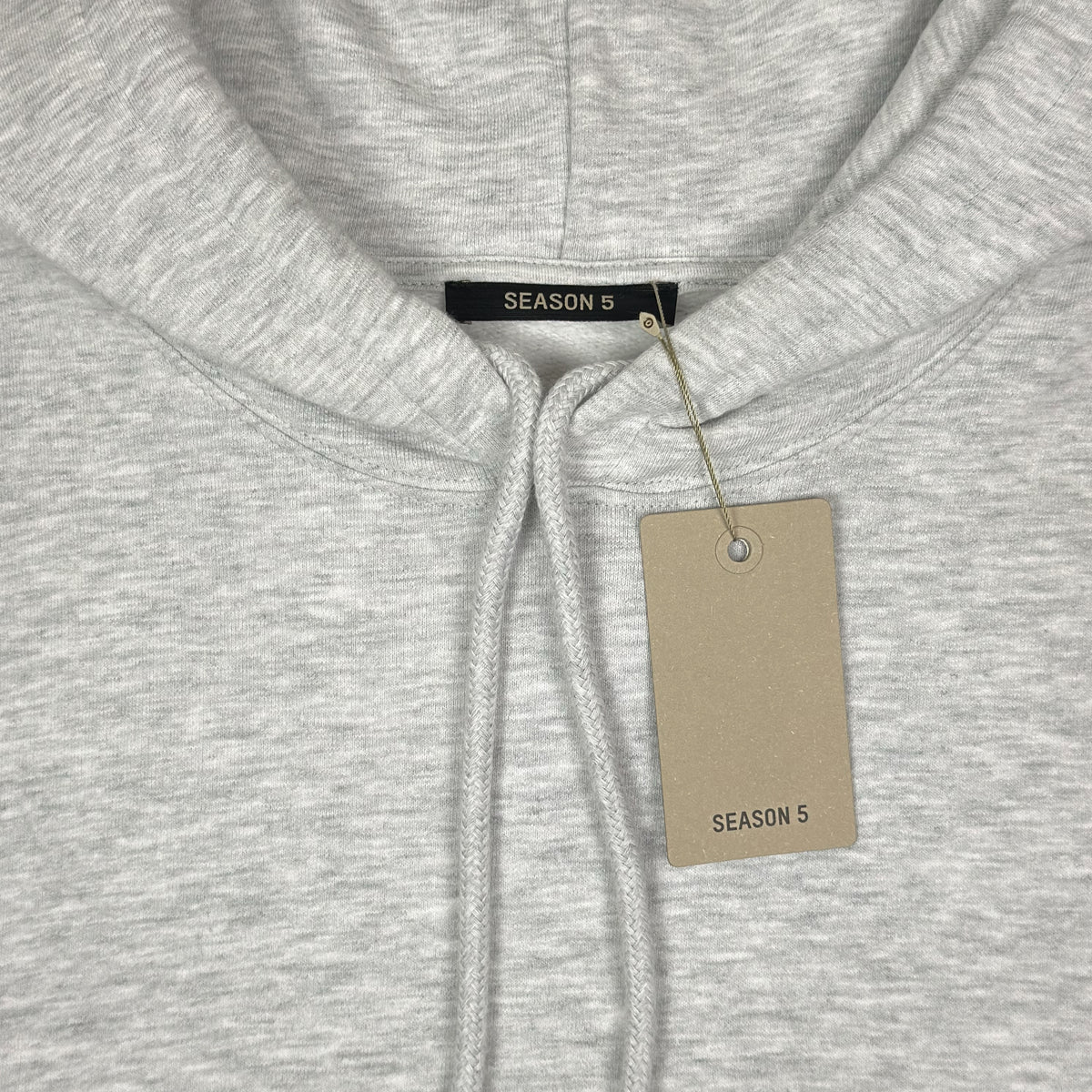 Yeezy Season 5 Unreleased Sample Pullover Hoodie In Heather Grey