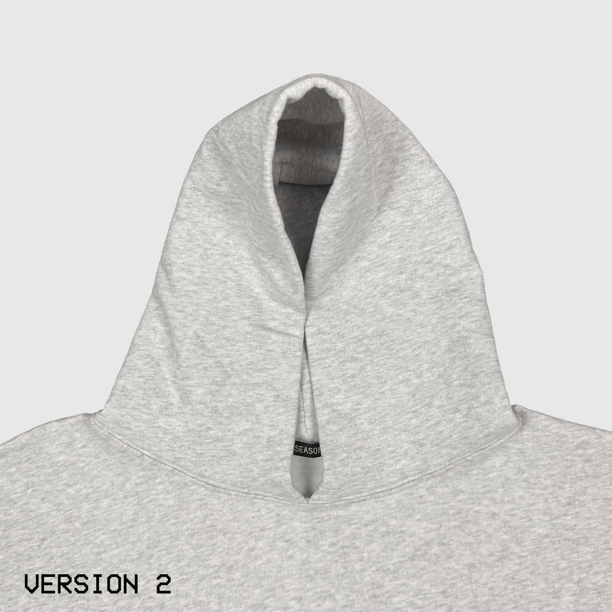 Yeezy Season 5 Unreleased Sample Pullover Hoodie In Heather Grey