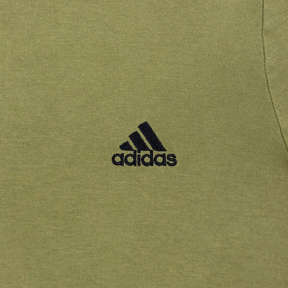 Yeezy Season 5 Shrunken Adidas Tee In Army