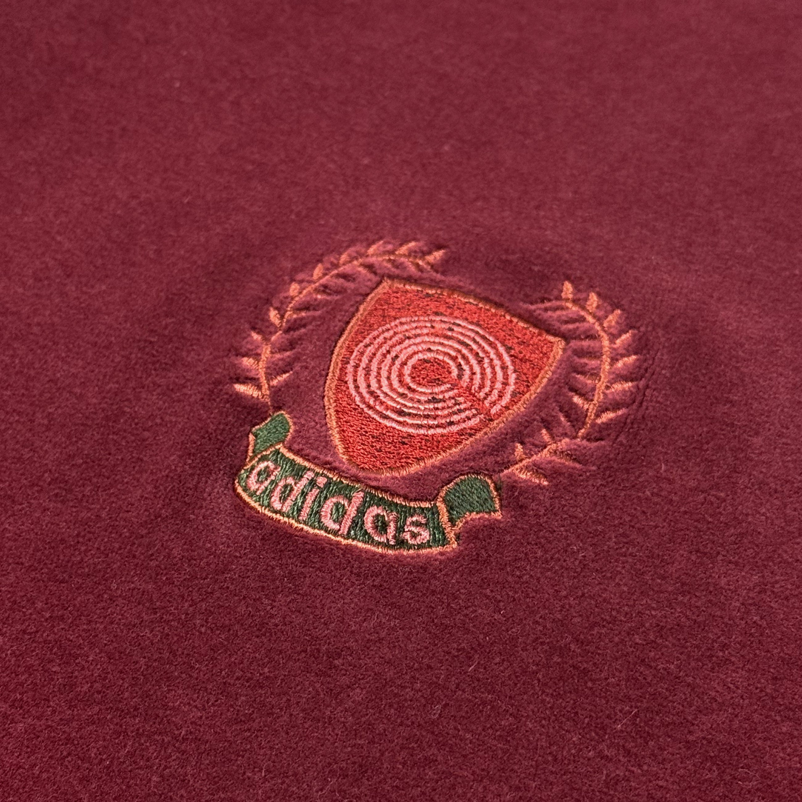 Yeezy Season 5 Runway Sample Velour Hoodie In Oxblood