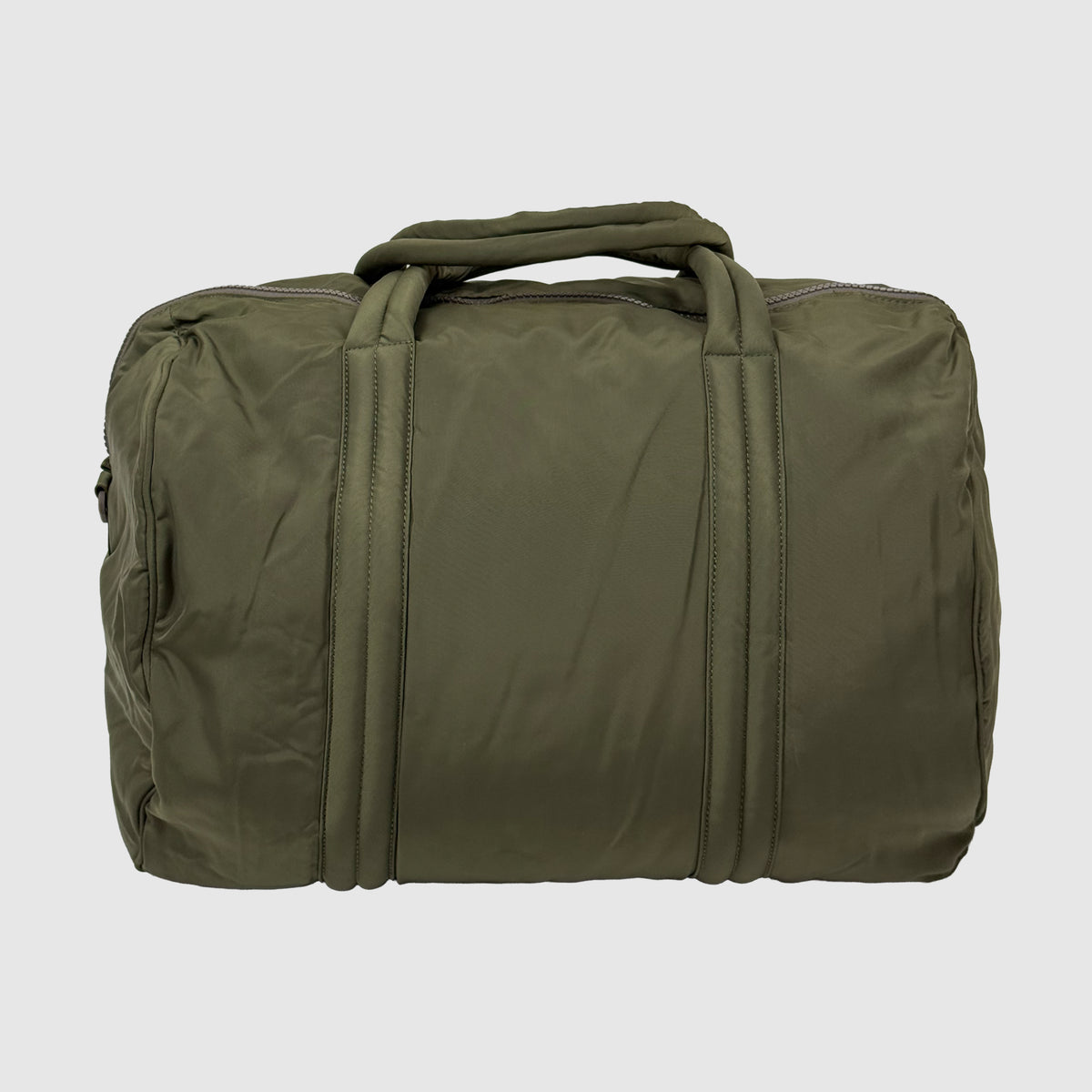 Yeezy Season 6 Padded Duffle Bag In Iron